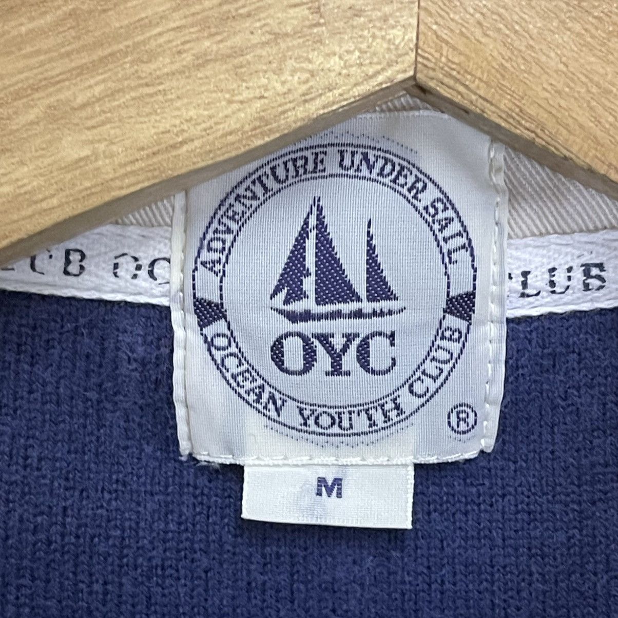 Rugby Ralph Lauren Vintage 90s Ocean Youth Club Polo Rugby Shirts Size M Size US L / EU 52-54 / 3 - 8 Thumbnail