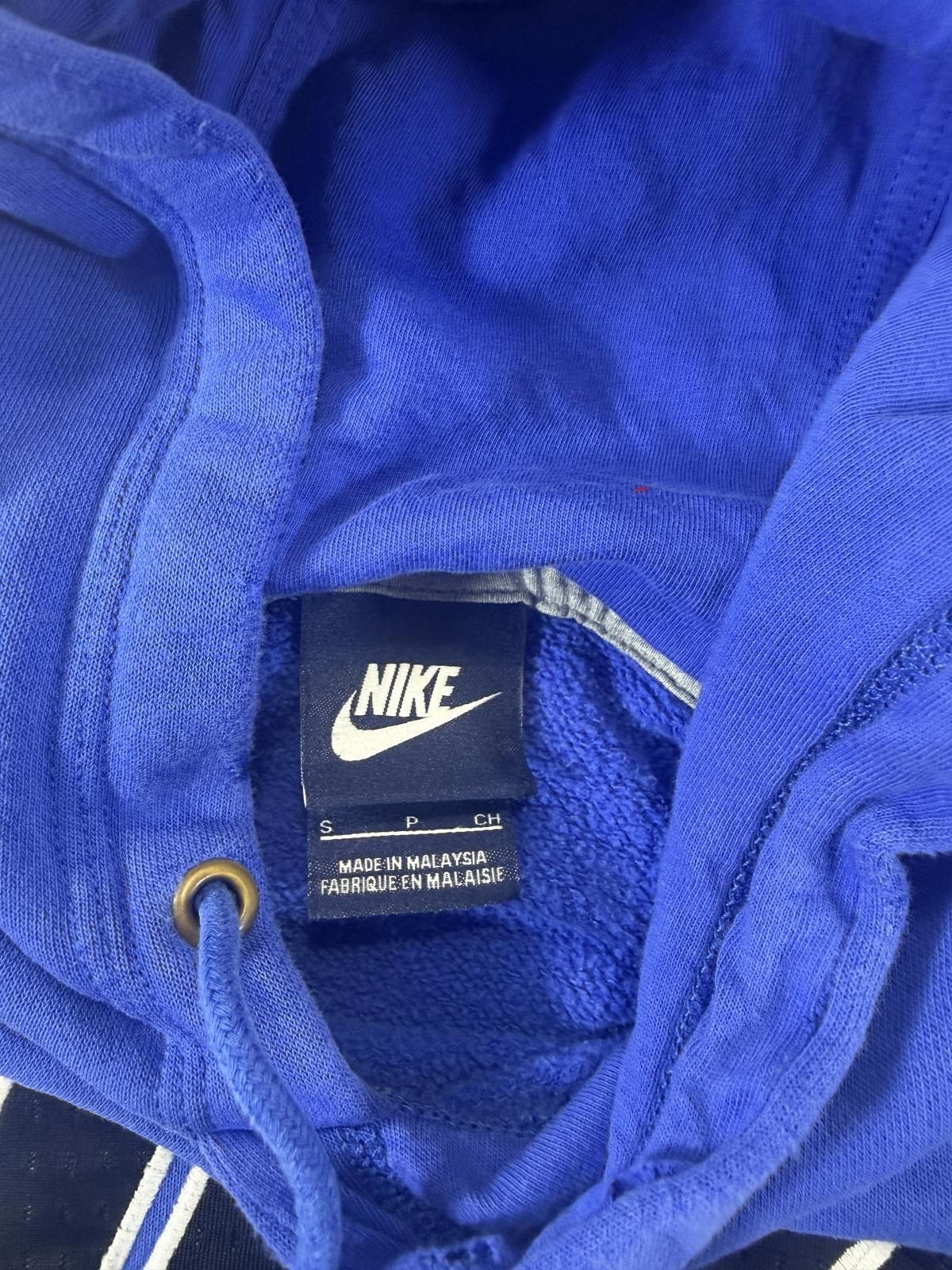 Nike Nike Blue Pullover Hoodie with Black Logo Size US S / EU 44-46 / 1 - 3 Thumbnail