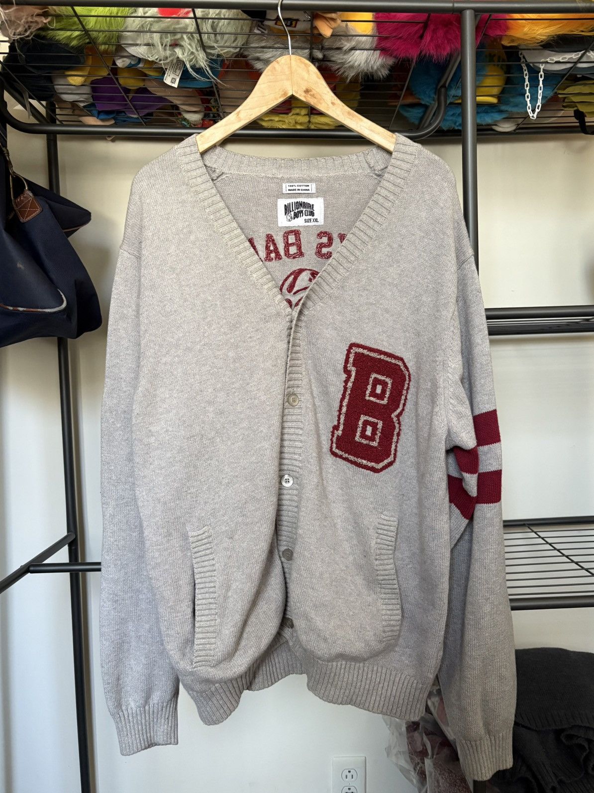 Billionaire Boys Club Billionaire Boys Club "Books Banks College" Cardigan Size US XXL / EU 58 / 5 - 2 Thumbnail