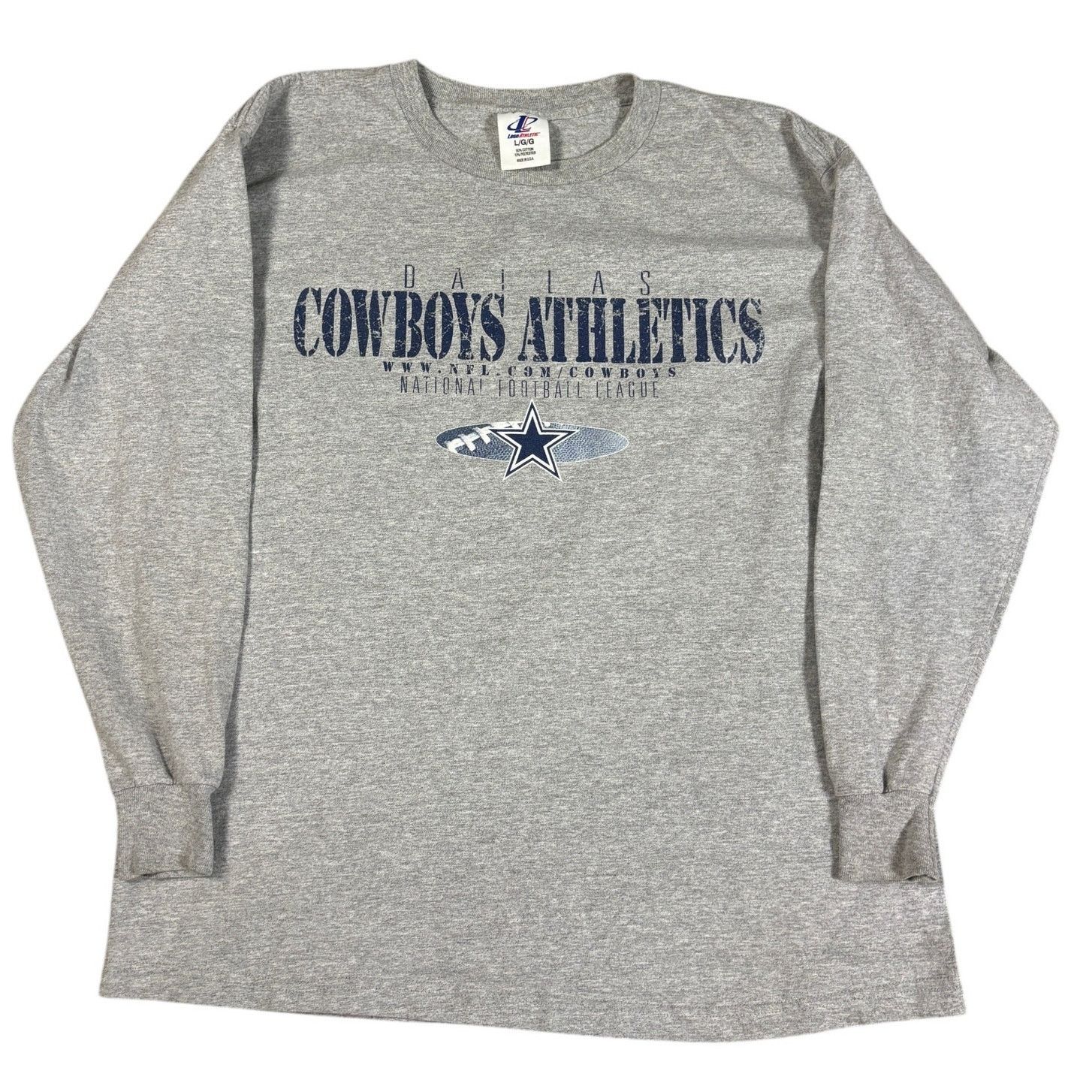 NFL vintage y2k 2000s NFL Dallas Cowboys Athletics longsleeve Lg Size US L / EU 52-54 / 3 - 1 Thumbnail
