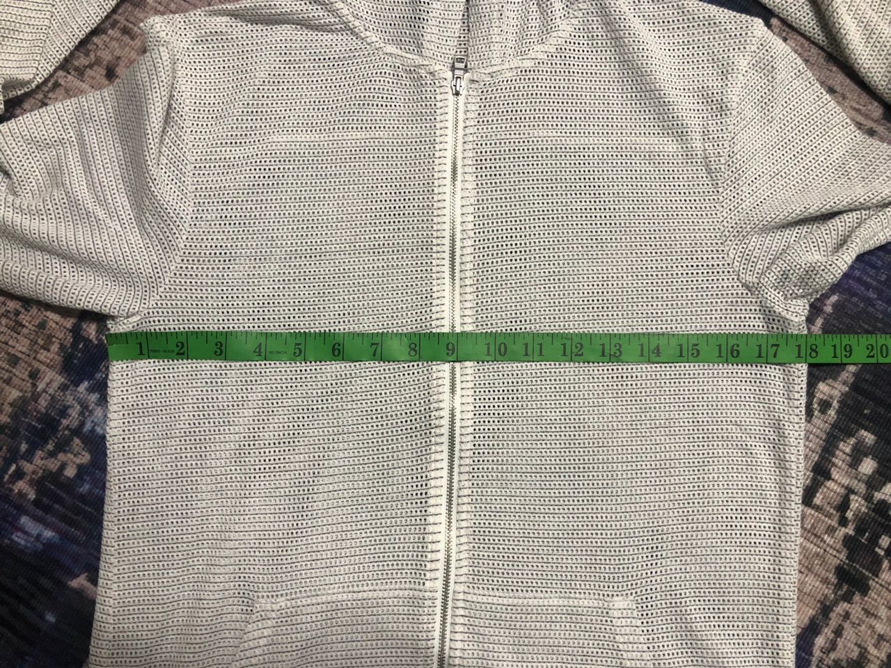 Armani Exchange G-Fall-2014 Armani Exchange Mesh Hoodie Zipper Size S / US 4 / IT 40 - 16 Thumbnail