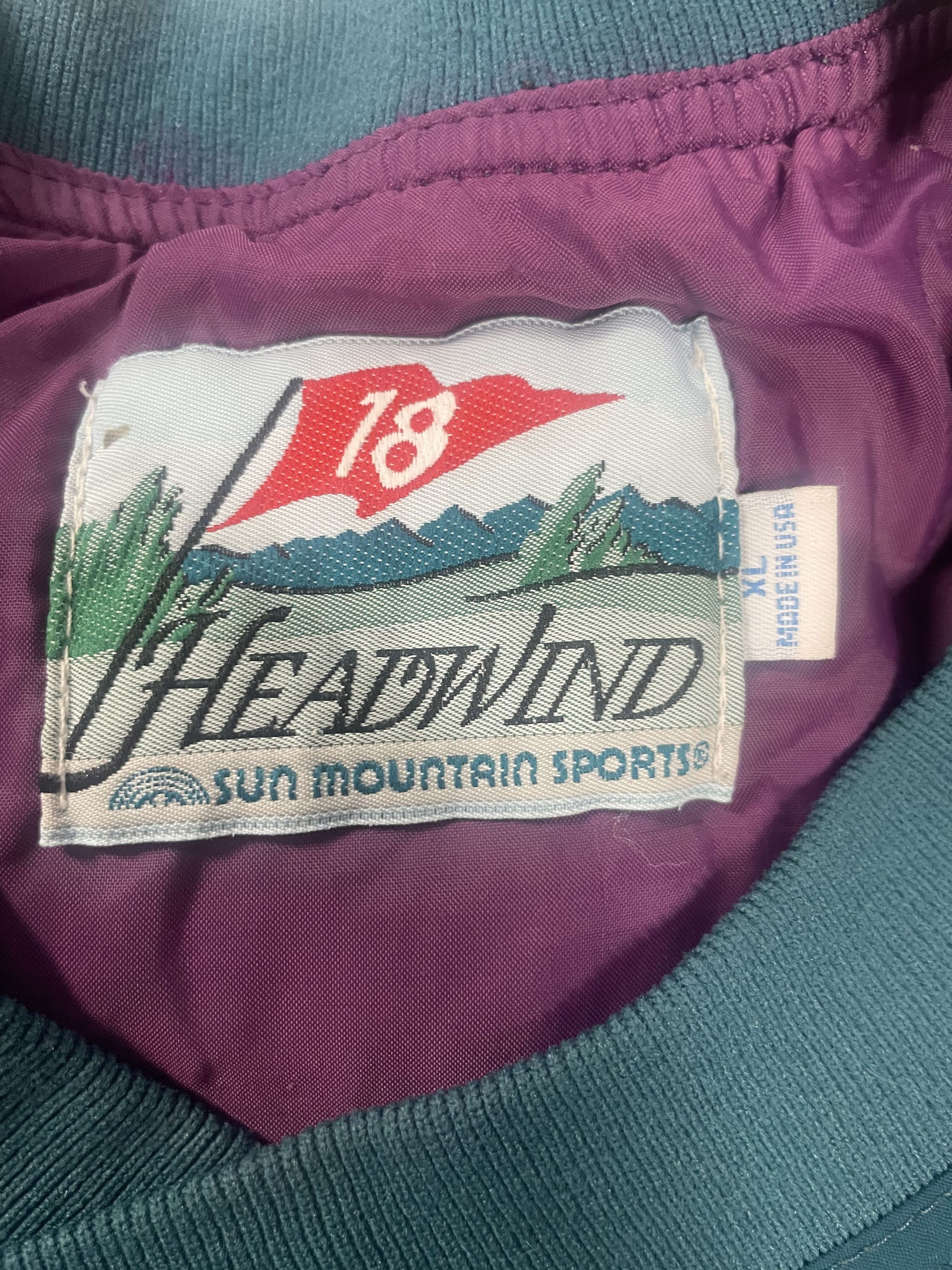 Vintage Vintage Headwind Sun Mountain Sports Golf Windbreaker Size US XL / EU 56 / 4 - 4 Thumbnail