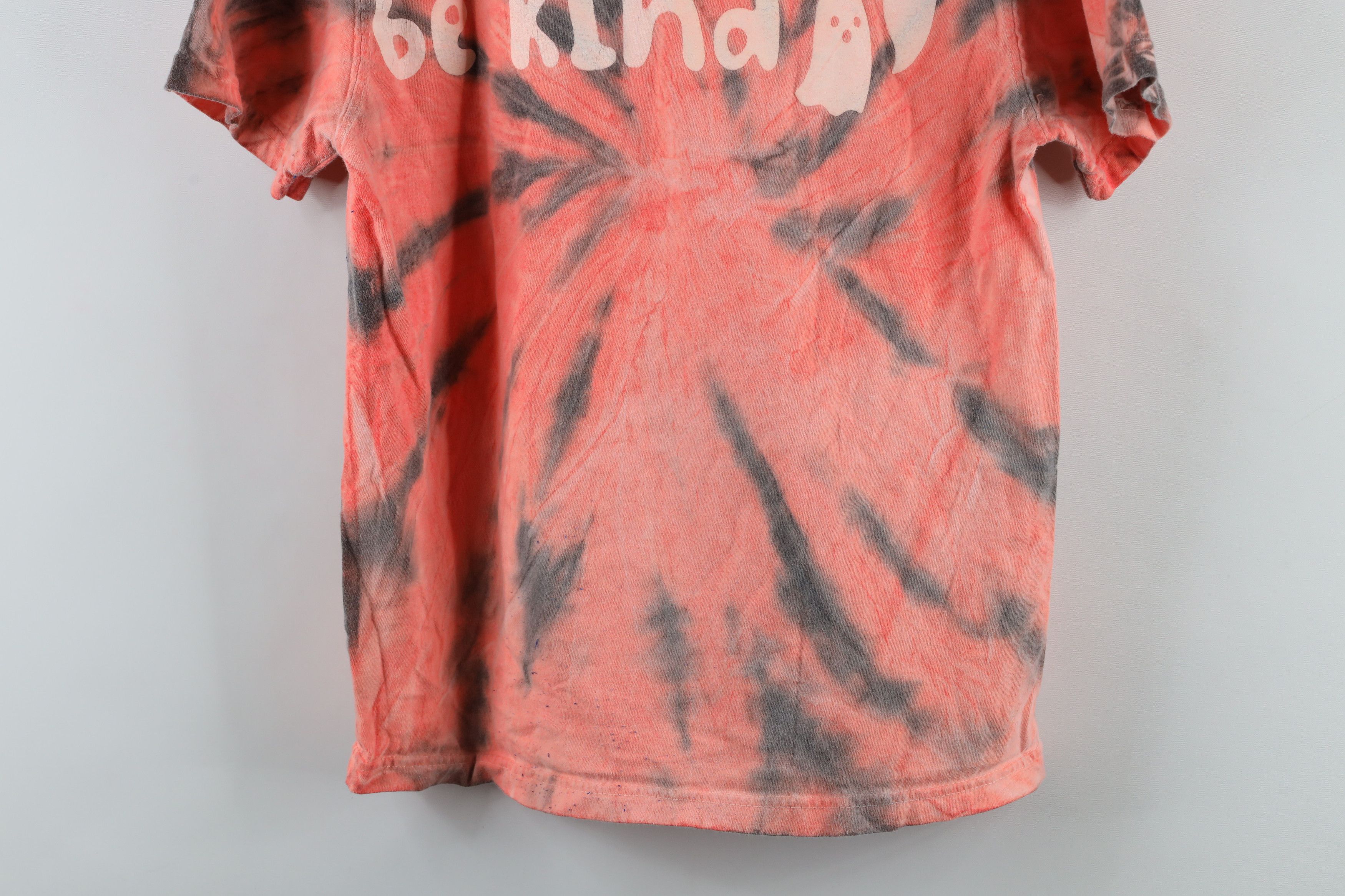 Vintage Vintage 90s Dye Halloween Pumpkin Ghost Be Kind T-Shirt USA Size M / US 6-8 / IT 42-44 - 13 Thumbnail