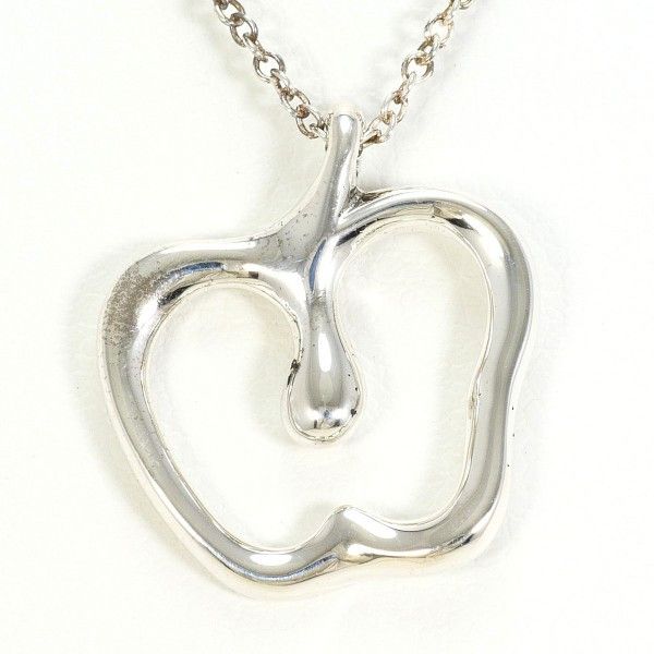 Tiffany & Co. Tiffany Apple 925 Silver Necklace Precious Metal Necklace DUTY FREE for USA