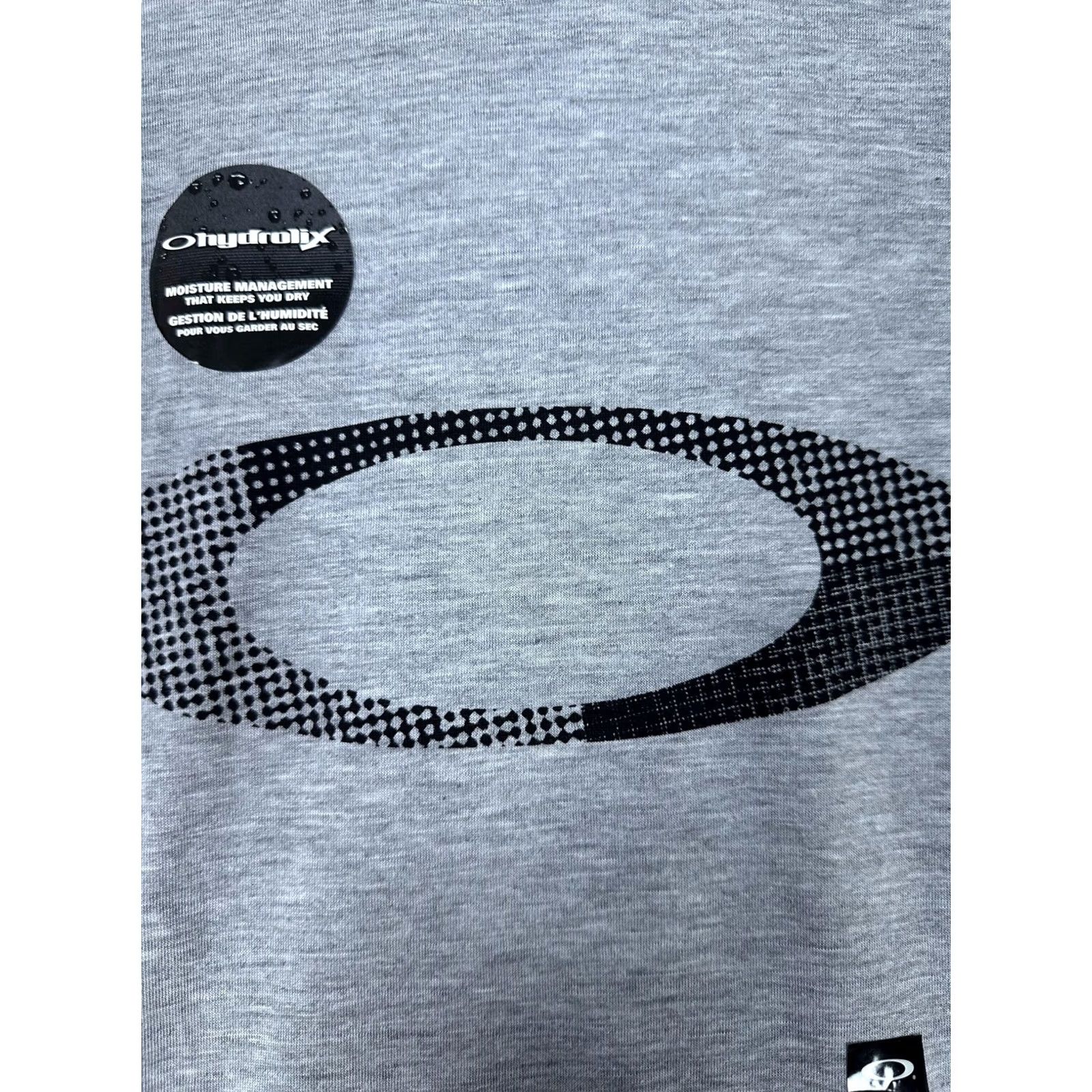 Oakley Oakley Shirt Mens Small Heather Grey Legend Tee Hydrolix Moisture Wicking New Size US S / EU 44-46 / 1 - 2 Thumbnail
