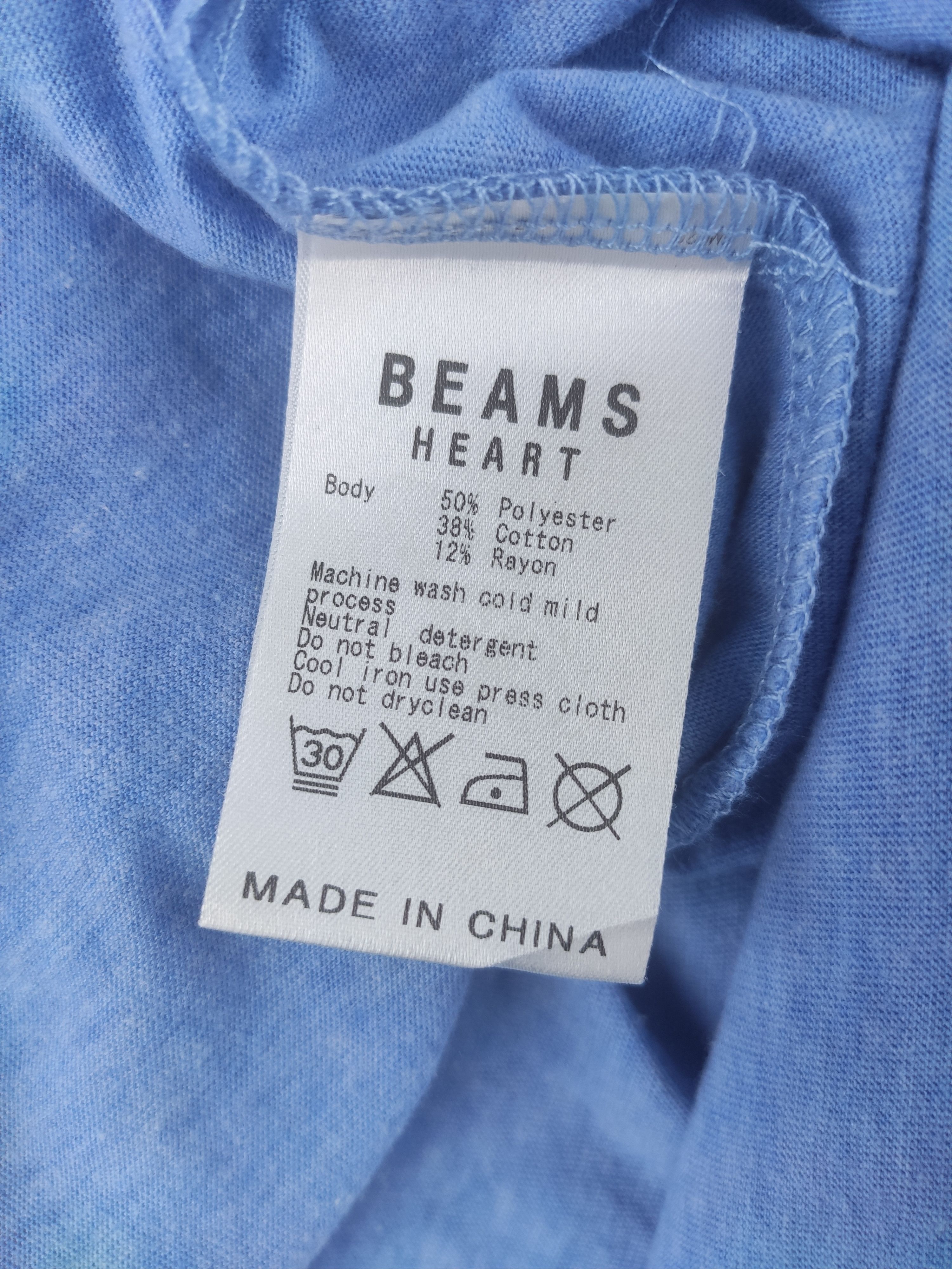 Beams Plus × Japanese Brand BEAMS Heart Smiley Tee Size M / US 6-8 / IT 42-44 - 5 Thumbnail