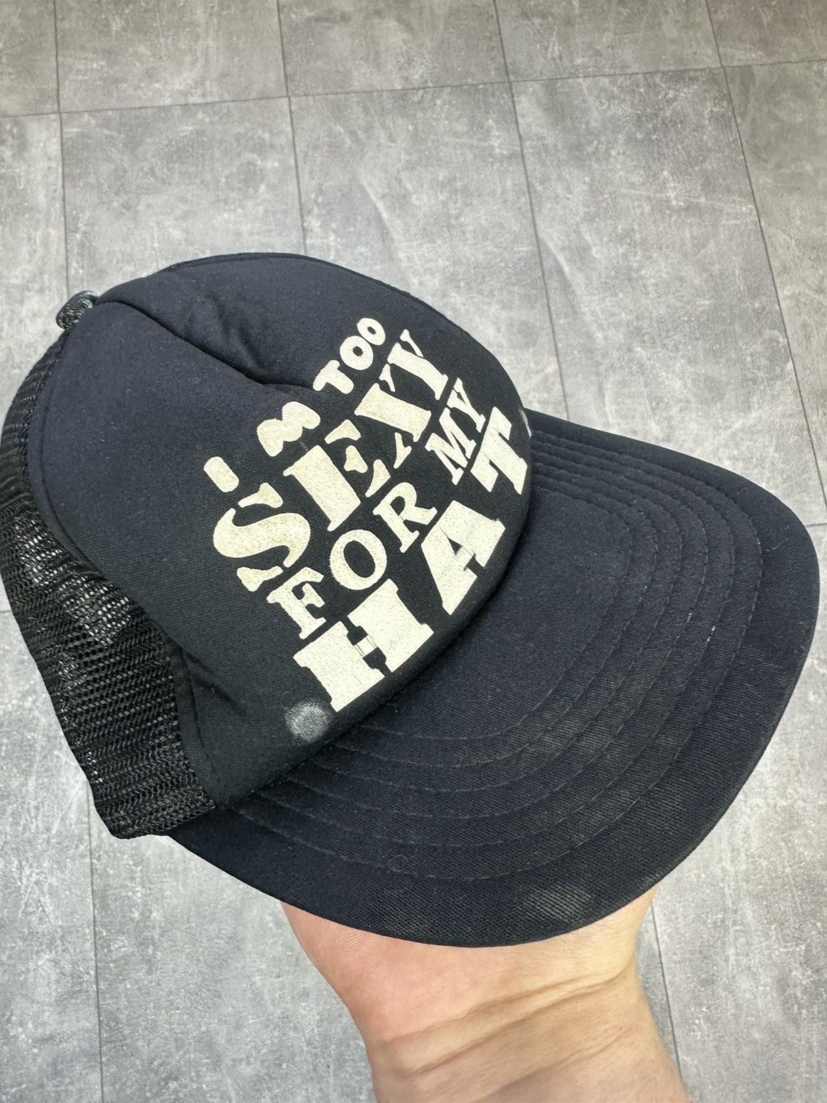 Other Vintage rare Humor 18+ Distressed hat cap Size ONE SIZE - 4 Thumbnail