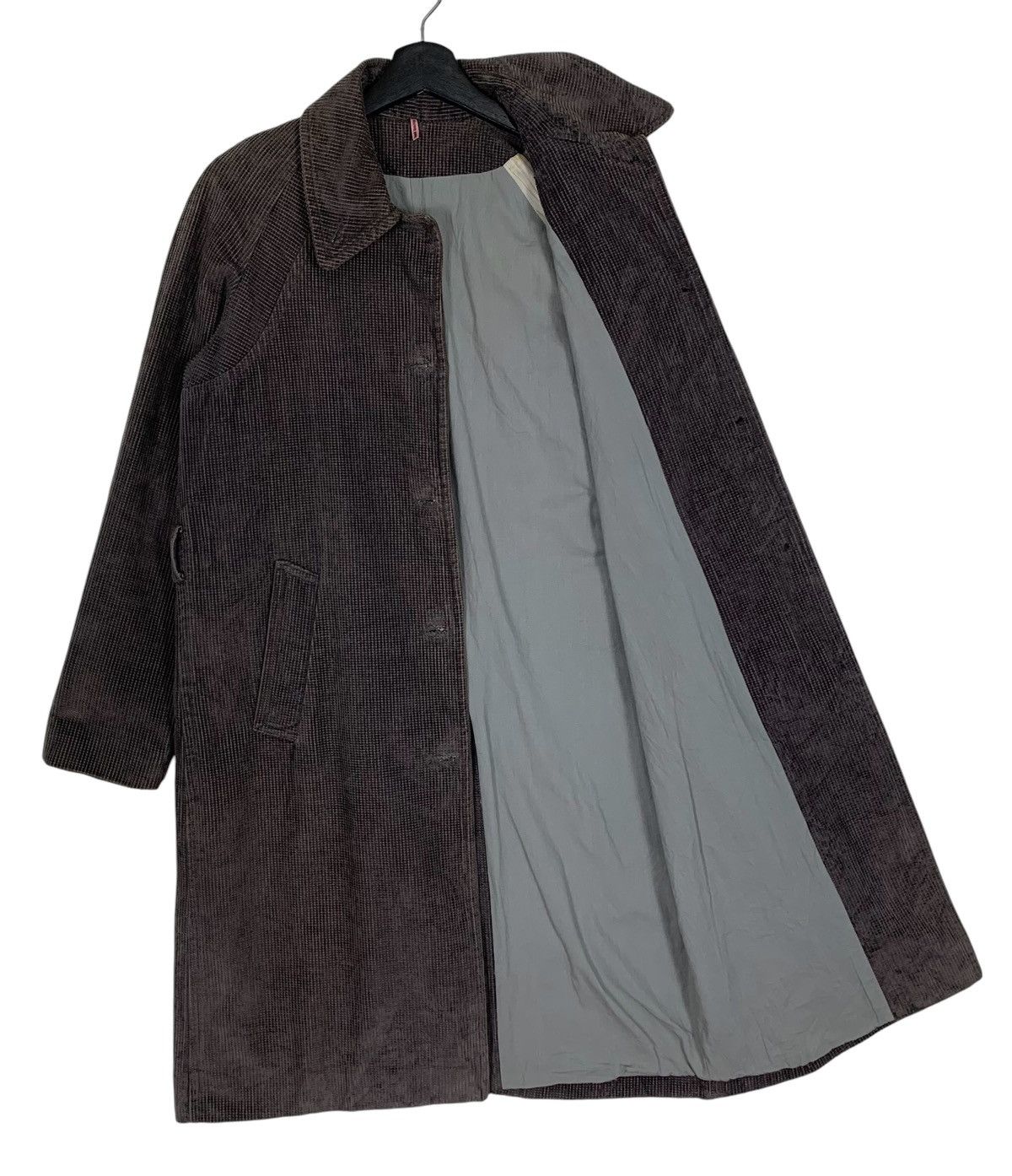 Japanese Brand Ball Barret Clothing JapaneseBrand Velvet Trench Coat Size US M / EU 48-50 / 2 - 7 Thumbnail