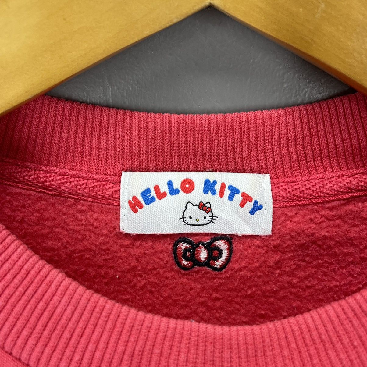 GU GU x HELLO KITTY Single Pocket Women Sweatshirt #1704/06 Size L / US 10 / IT 46 - 6 Thumbnail