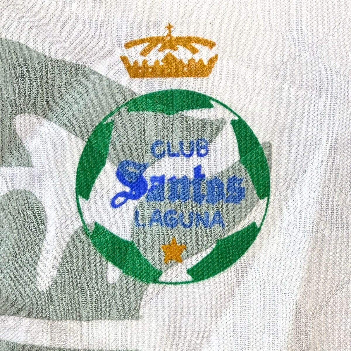 Vintage 90s Santos Laguna Mexican Bootleg Soccer Futbol Jersey XL. Size US XL / EU 56 / 4 - 5 Thumbnail
