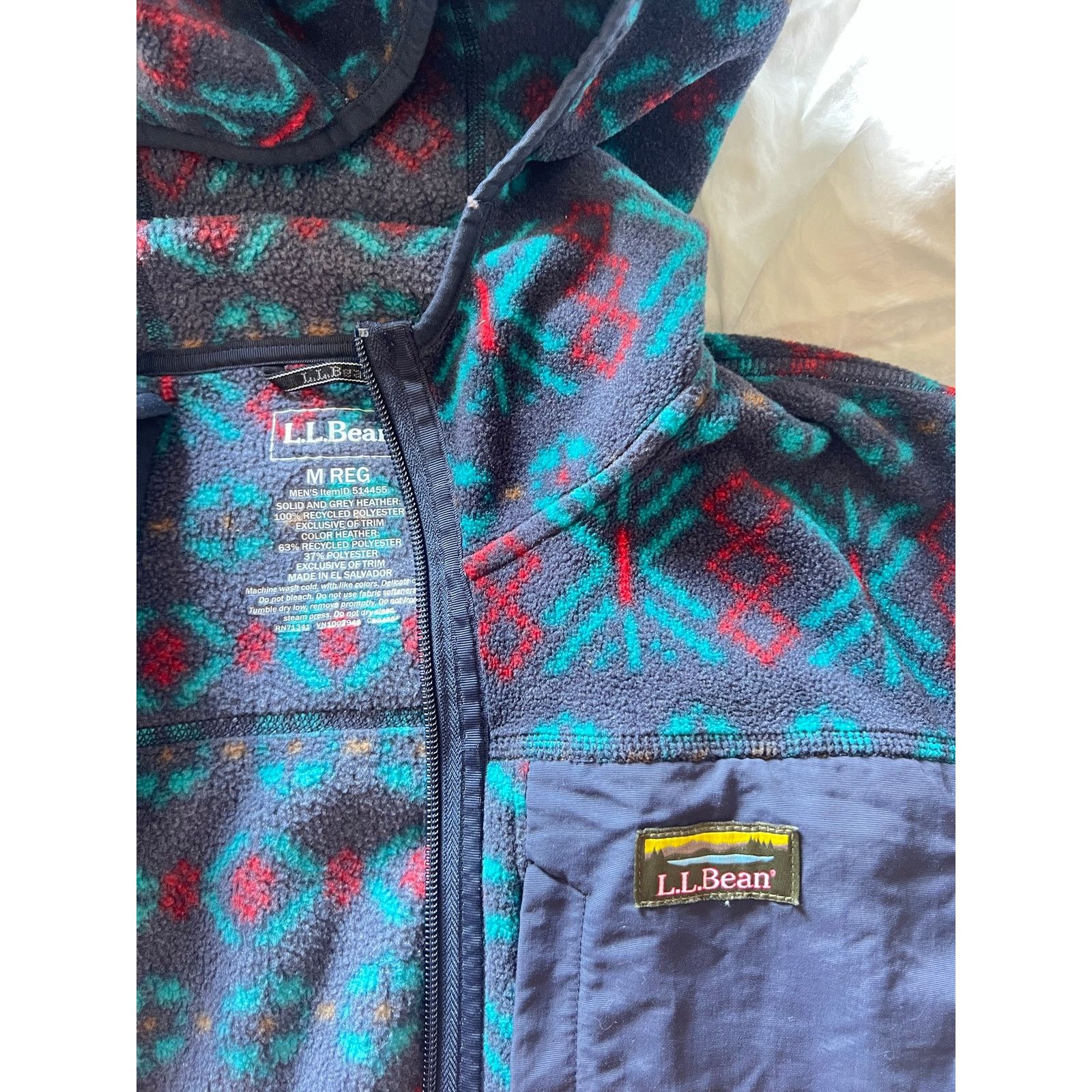 (+)PEOPLE LLBean Fleece Quarter Zip Size M / US 6-8 / IT 42-44 - 2 Thumbnail