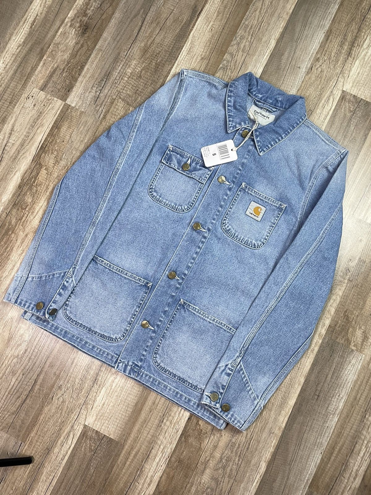 Carhartt Wip Carhartt WIP Michigan Chore Coat Blue Prime Stone Size US S / EU 44-46 / 1 - 2 Thumbnail