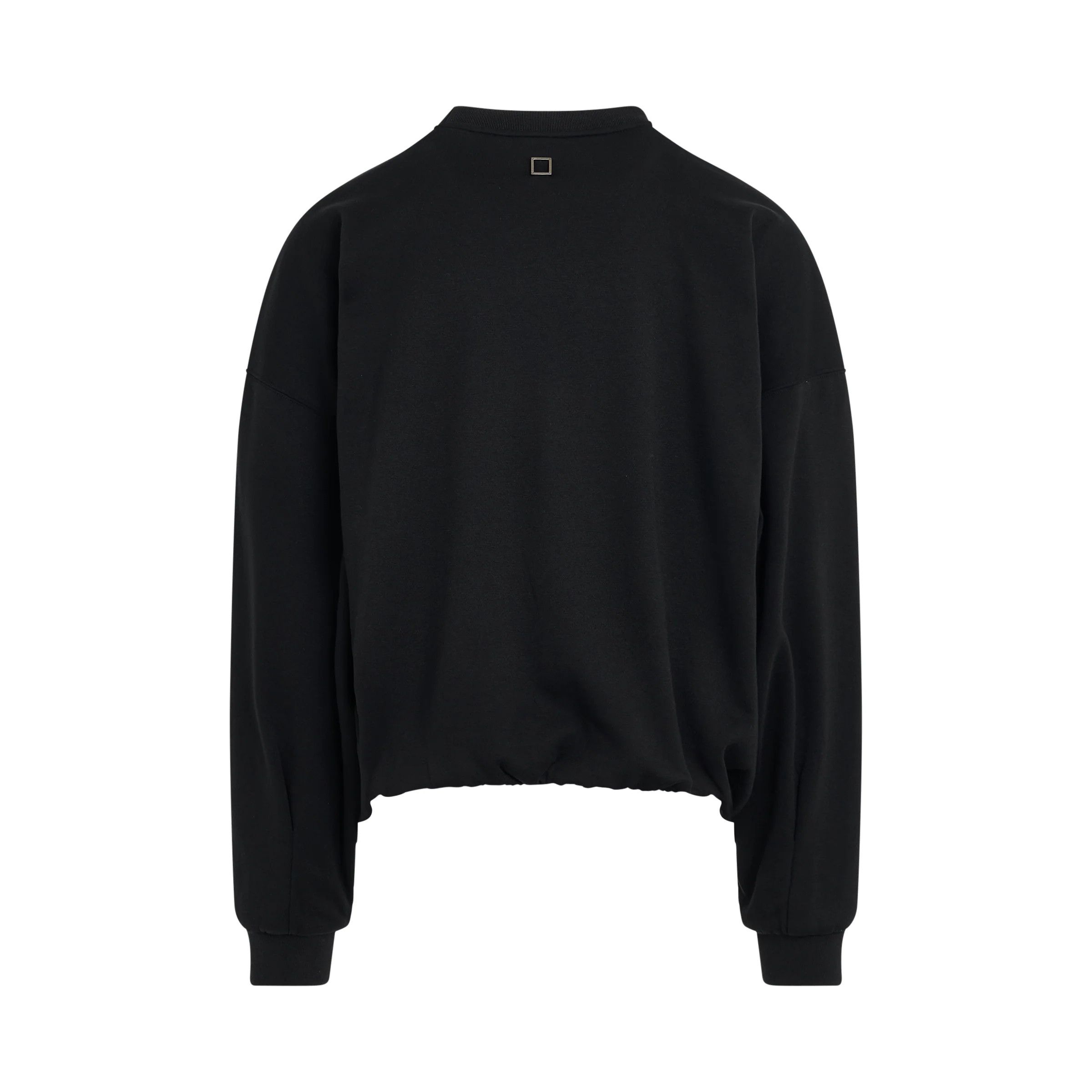 Wooyoungmi o1mris0824 Drawstring Sweatshirt in Black Size US M / EU 48-50 / 2 - 3 Thumbnail