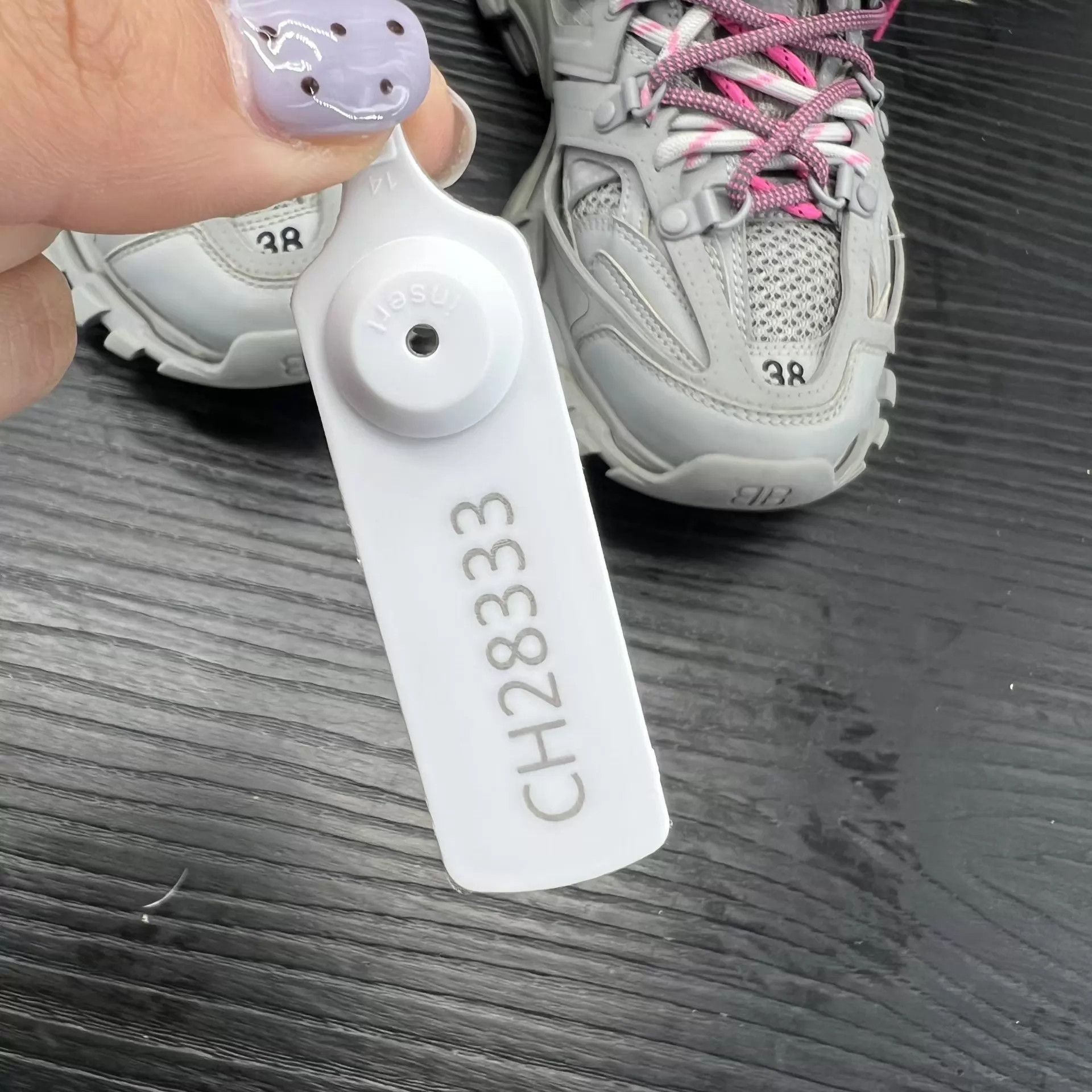 Balenciaga Balenciaga Track GrayPink 38 Wmns Min Lining Wear Size US 7.5 / IT 37.5 - 9 Thumbnail
