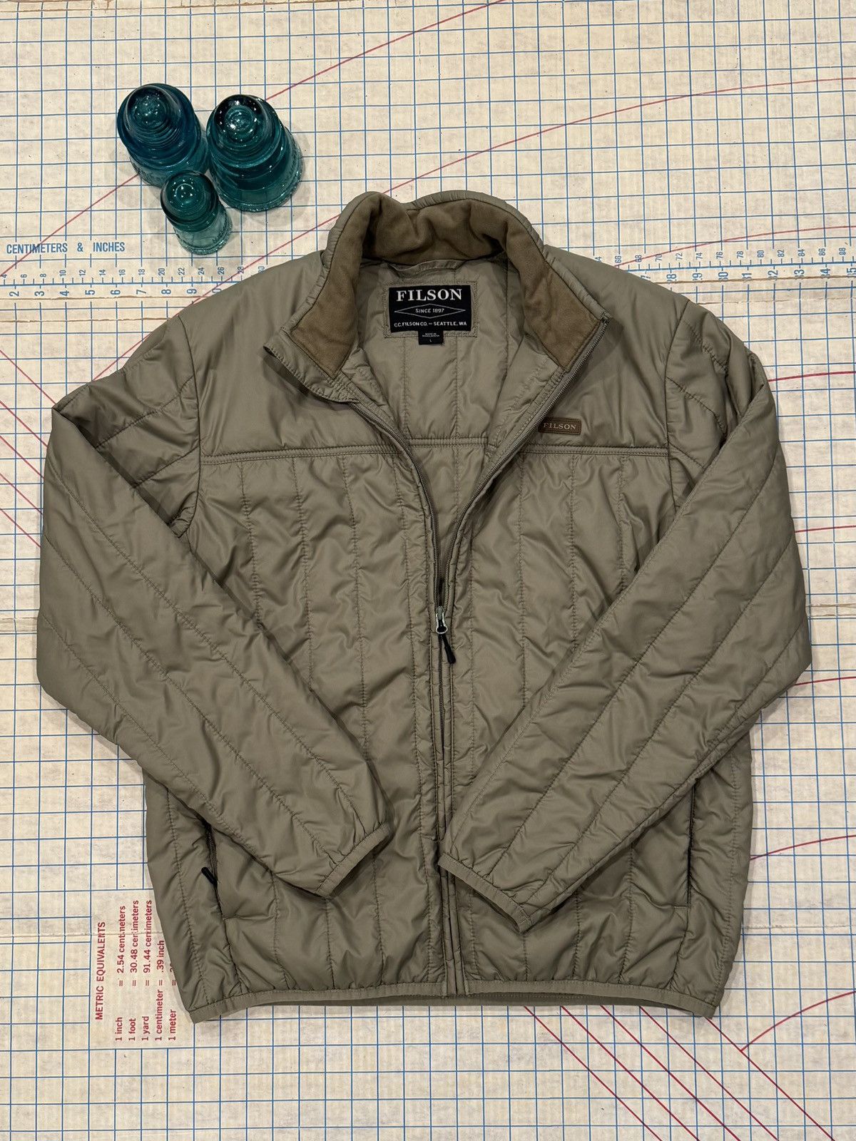 Filson Filson Ultralight Jacket Primaloft Olive Branch Size Large Size US L / EU 52-54 / 3 - 5 Thumbnail