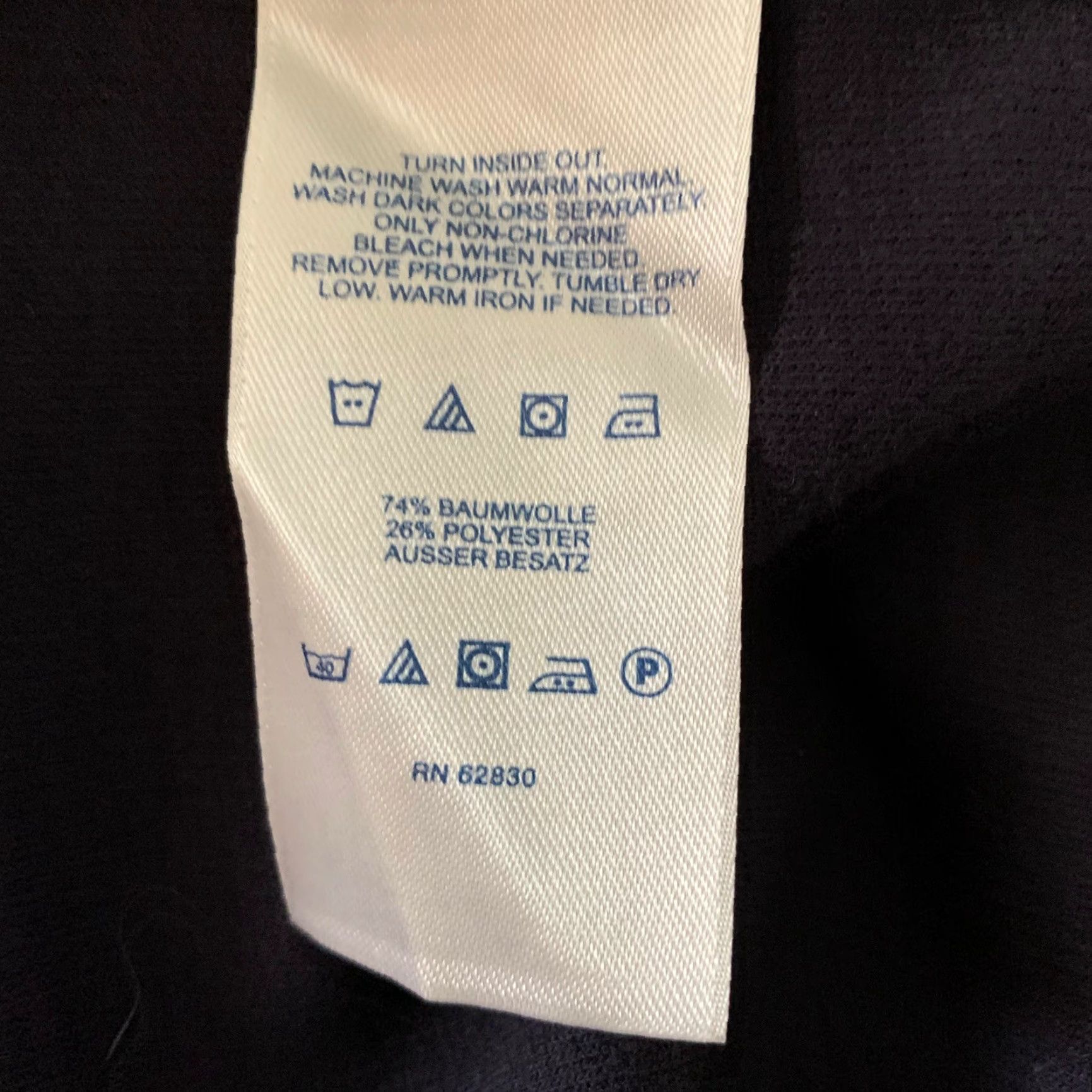Lands' End Lands' End Mens Sweater Shirt Blue L 42-44 1/4 Zip Half Zip Pockets Pullover Jacket Size US L / EU 52-54 / 3 - 4 Thumbnail