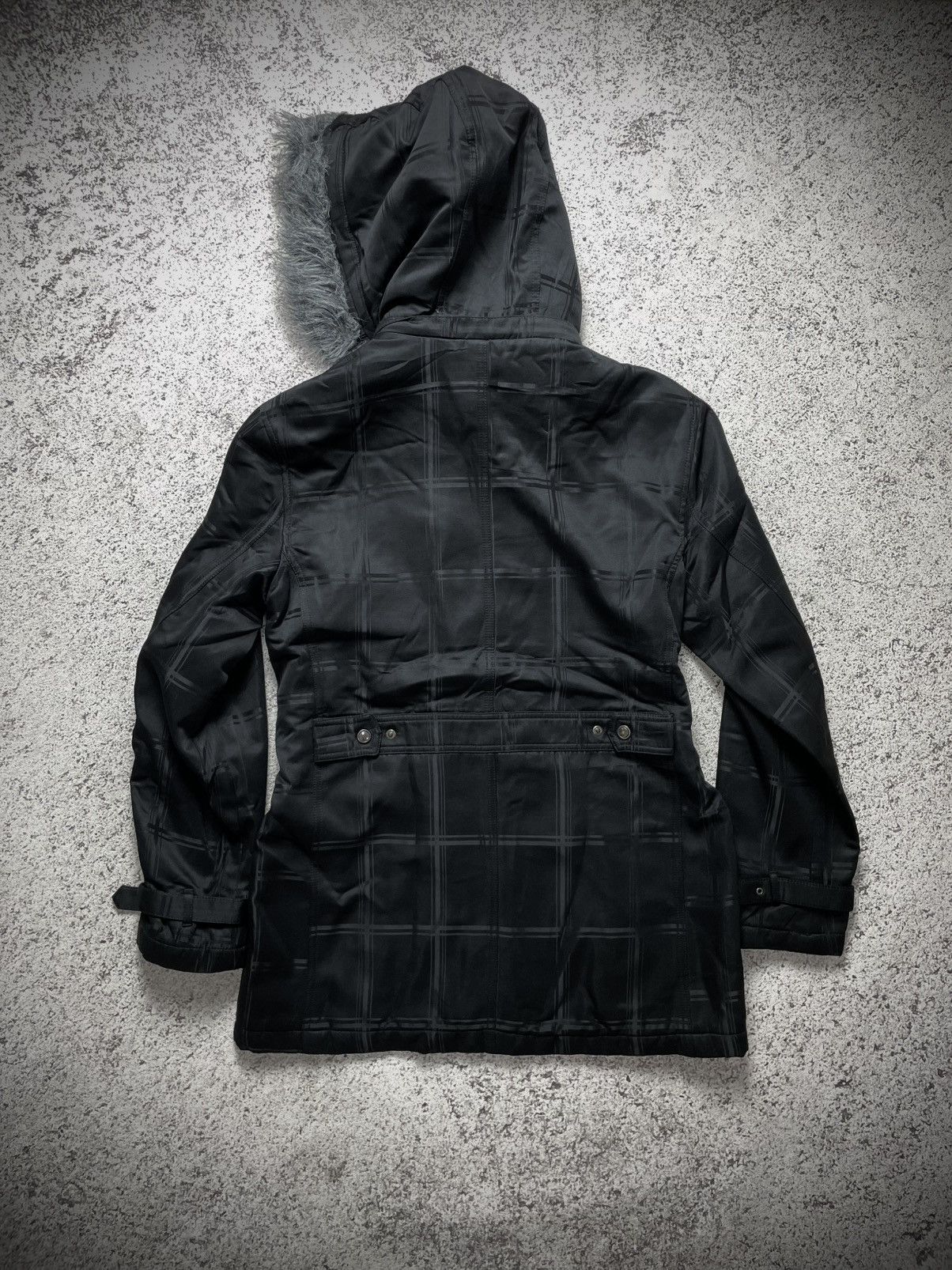 If Six Was Nine 2000s Urban Collective - Fur Hooded Jacket Vkei gothic y2k Size US L / EU 52-54 / 3 - 4 Thumbnail