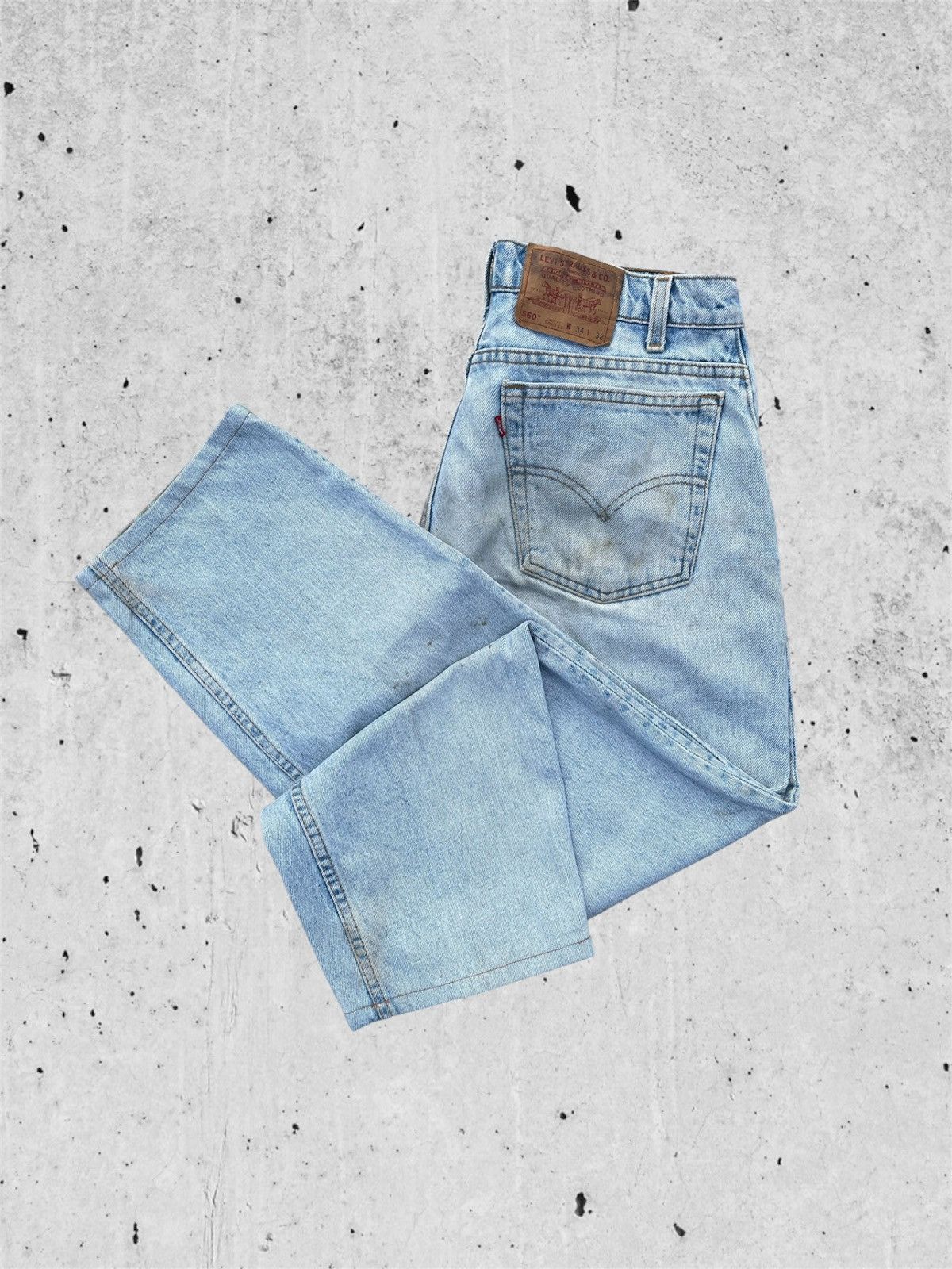 Jean × Levi's 🔥 Levi's 560 Rusty Distressed Denim W32🔥 Size US 32 / EU 48 - 13 Thumbnail
