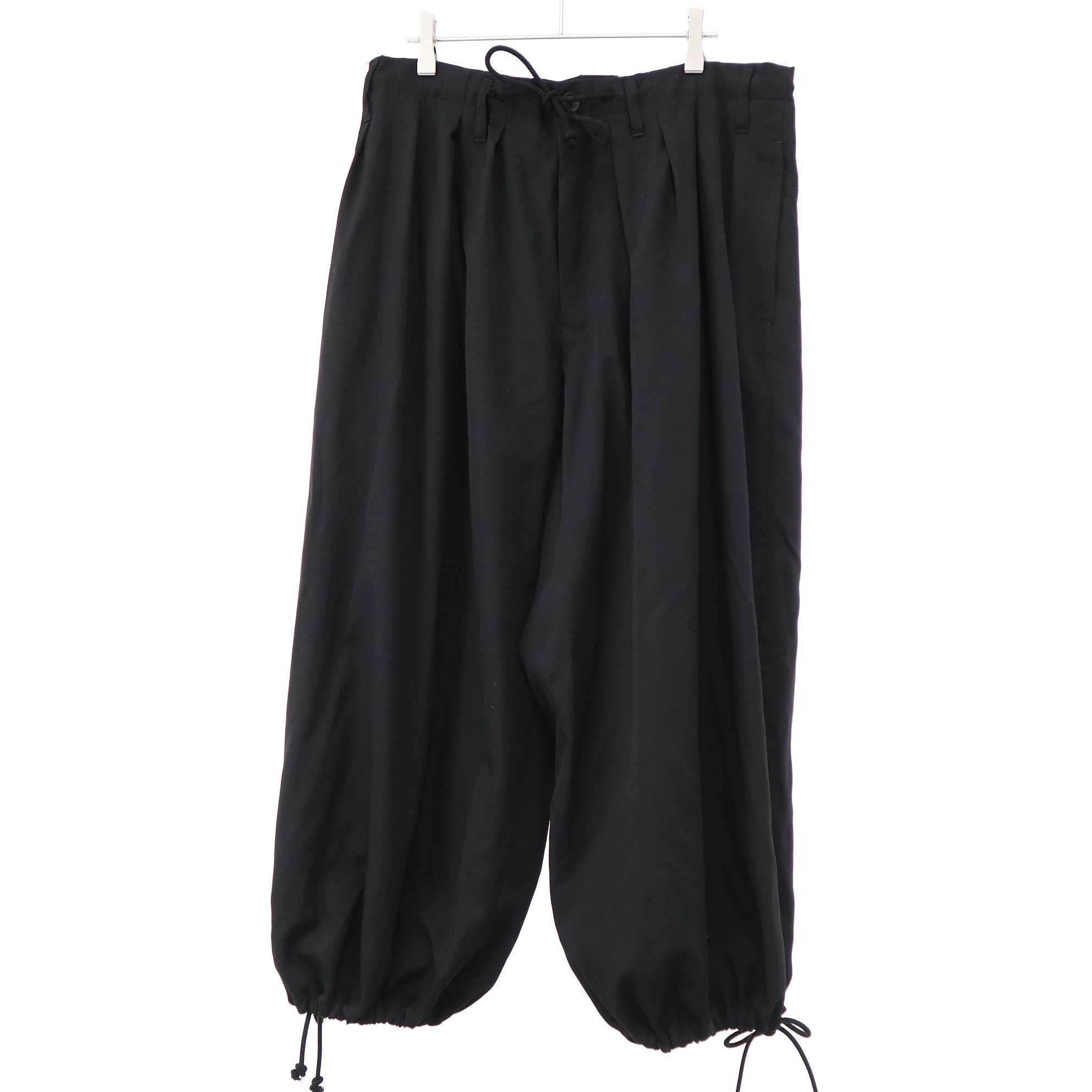 Yohji Yamamoto Yohji Yamamoto POUR HOMME 23ss baloon pants HZ-P07-100 Size US 35 - 1 Thumbnail