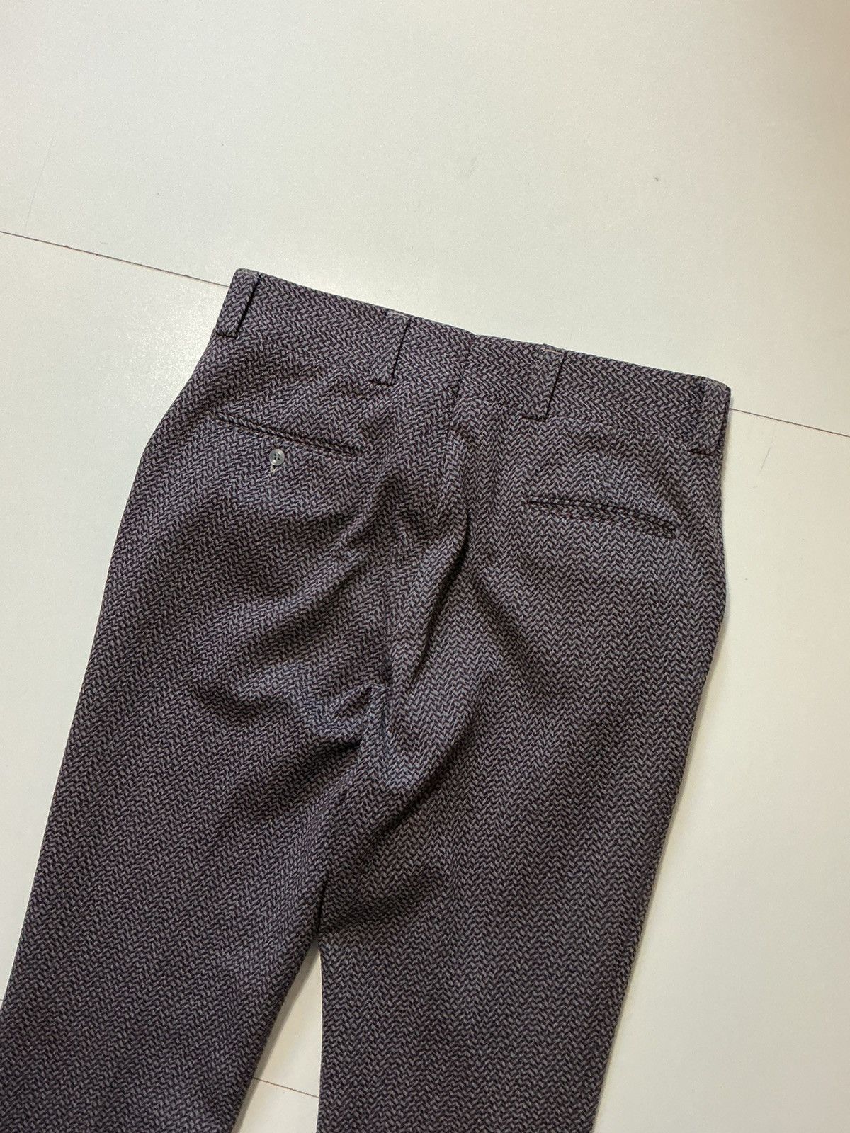 Vintage Vintage 60s 70s Polyester Talon Zip Disco Rockabilly Pants Size US 32 / EU 48 - 7 Thumbnail