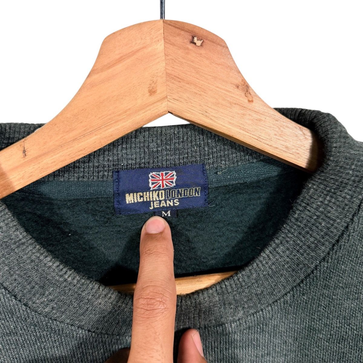 Michiko Koshino London Michiko london sweatshirt big logo Size US M / EU 48-50 / 2 - 3 Thumbnail