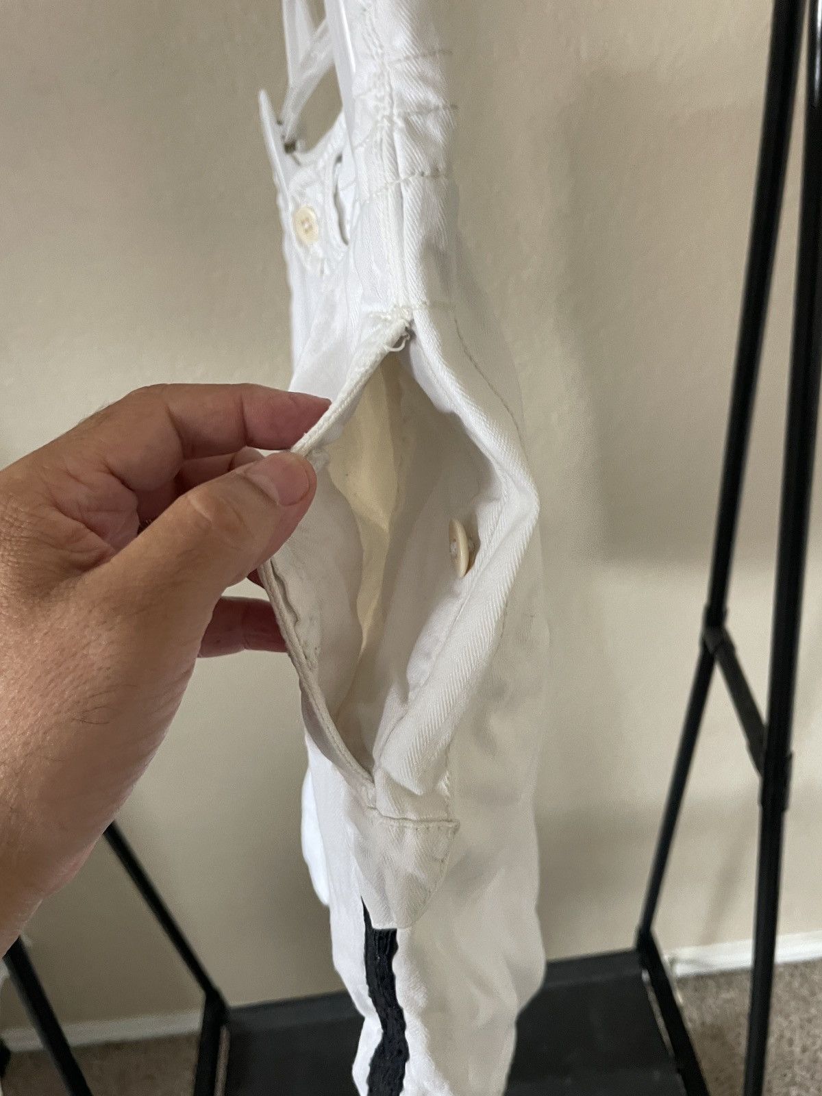 Rugby Ralph Lauren Cargo style shorts w/ Black piping down the sides Size US 30 / EU 46 - 7 Thumbnail