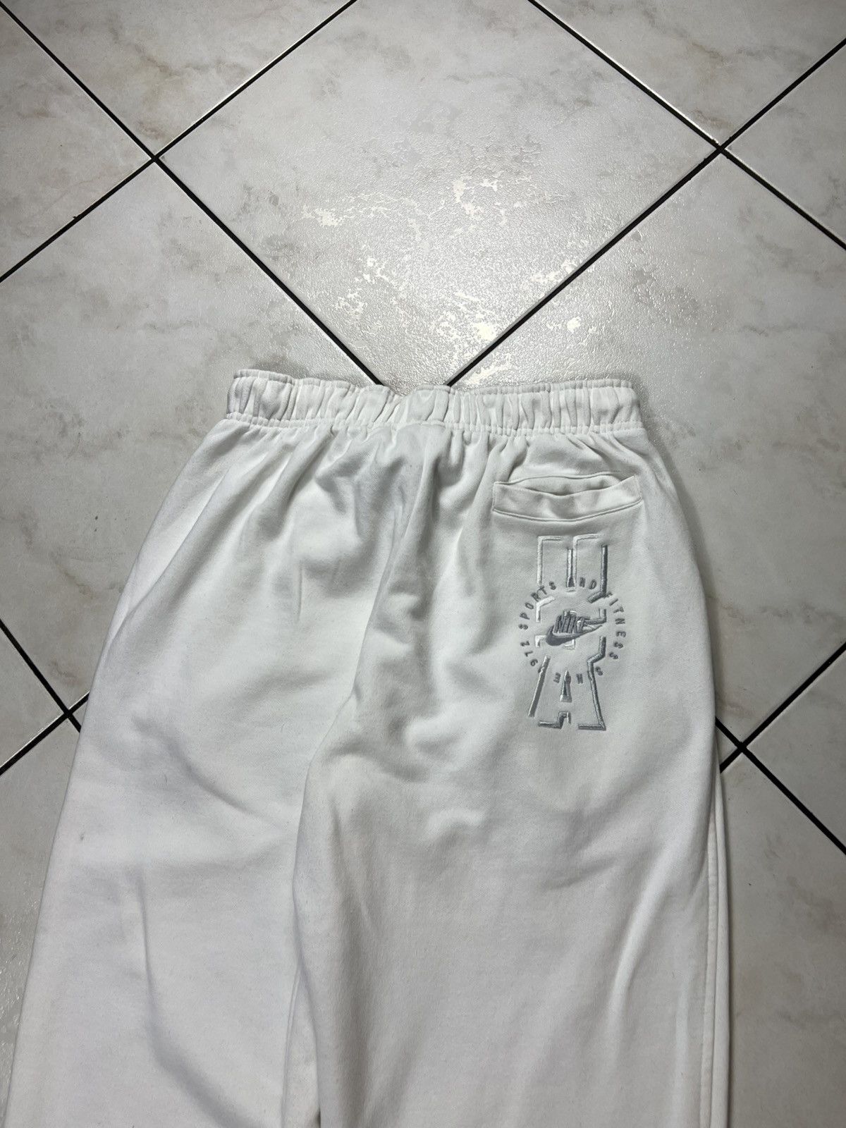 Nike Vintage 80s Nike sports and fitness zipper sweatpants retro Size US 30 / EU 46 - 17 Thumbnail