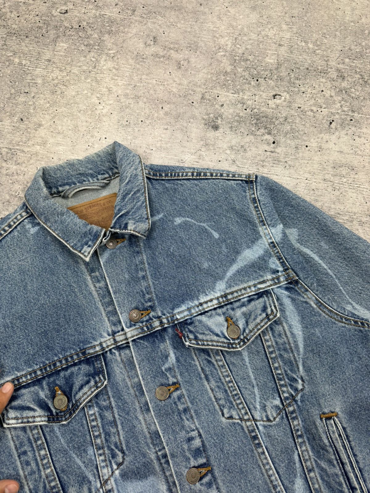 Levi's Vintage Levi’s Denim Button Jeans Jacket Made in USA Size S Size US S / EU 44-46 / 1 - 9 Thumbnail