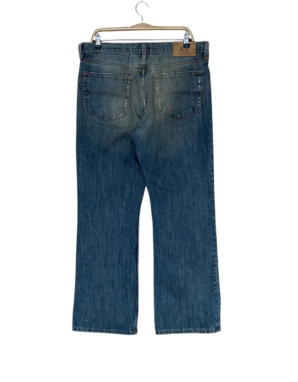 Armani Exchange Vintage Brand Armani Exchange Flared Jeans 2000s Size US 34 / EU 50 - 2 Thumbnail