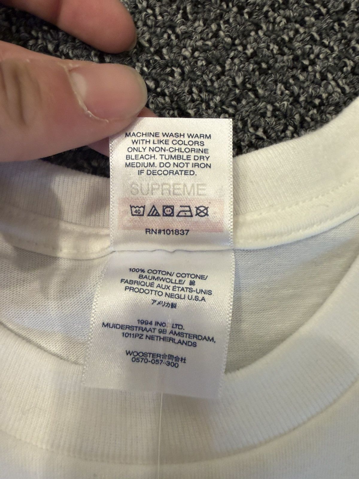 Supreme Supreme Kurt Cobain Tee White Size US XXL / EU 58 / 5 - 3 Thumbnail