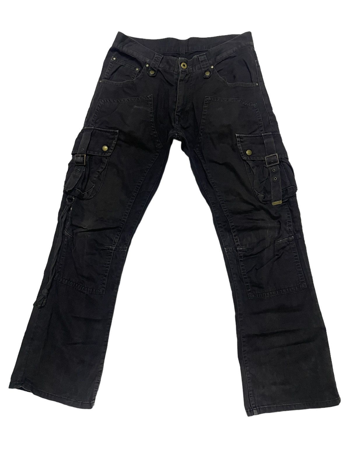 Issey Miyake × Tete Homme Tete Homme Double Knee Tactical Kargo Pants Size US 30 / EU 46 - 1 Thumbnail