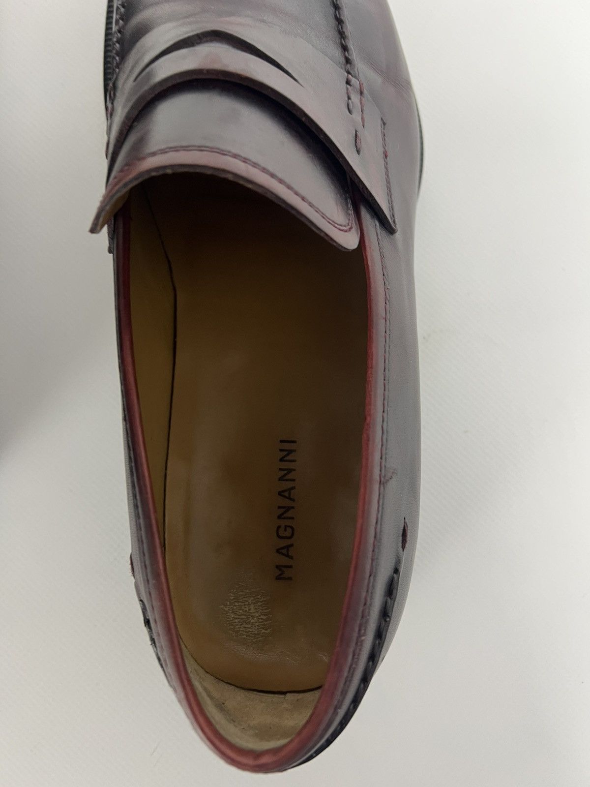 Magnanni Vintage luxury designer Magnanni Leather Dress Shoes Size 42 Size US 9 / EU 42 - 12 Thumbnail