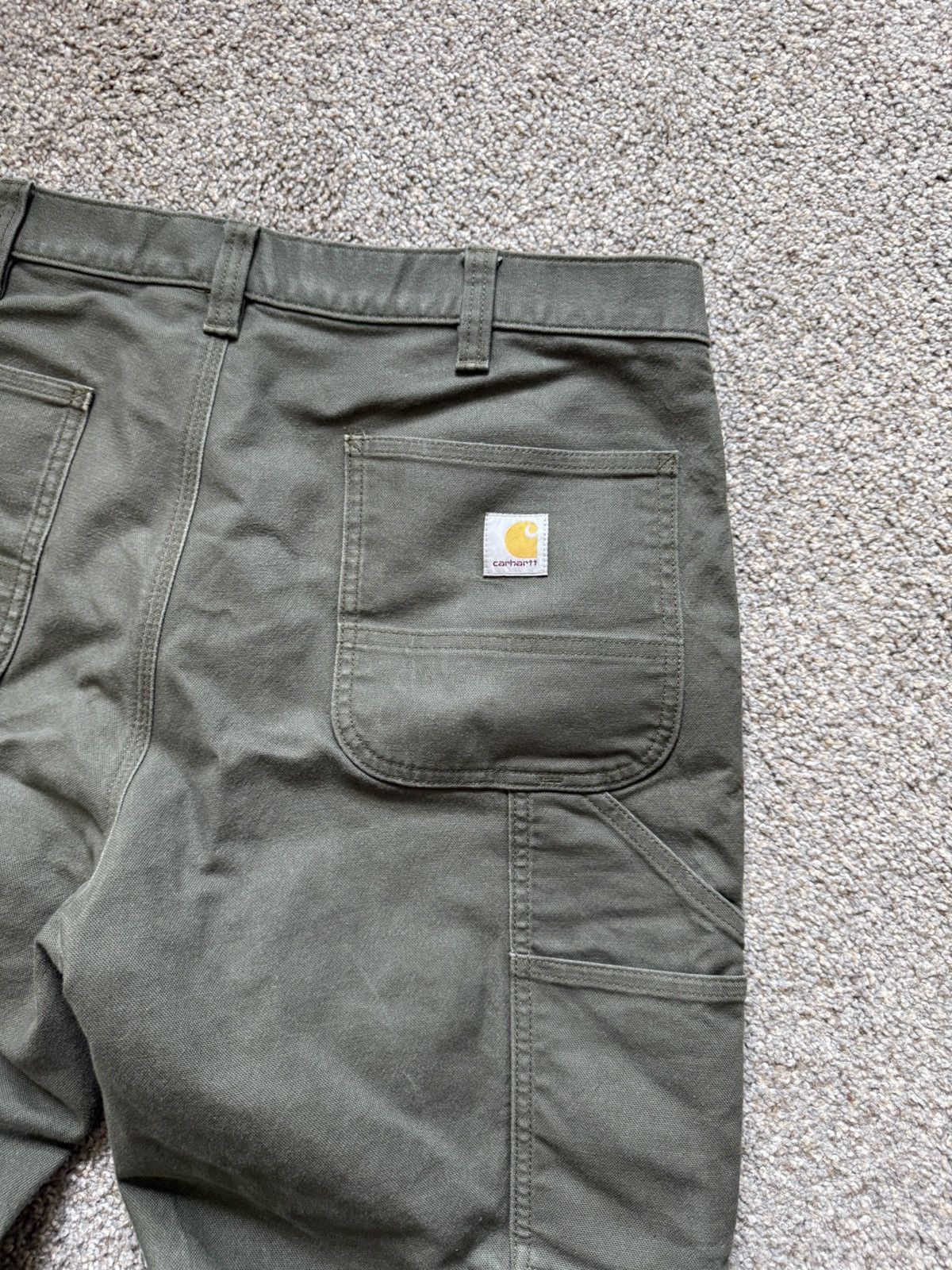 Carhartt Carhartt Rugged Flex Relaxed Fit Cargo Pants 36x30 Olive Size US 36 / EU 52 - 8 Thumbnail