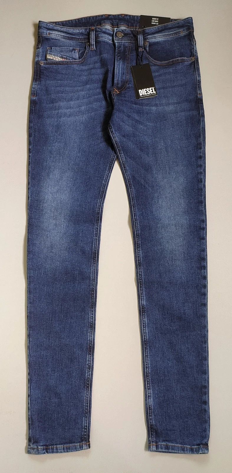 Diesel Diesel 1979 SLEENKER-R L.32 MENS JEANS T/9745 Size US 32 / EU 48 - 2 Thumbnail