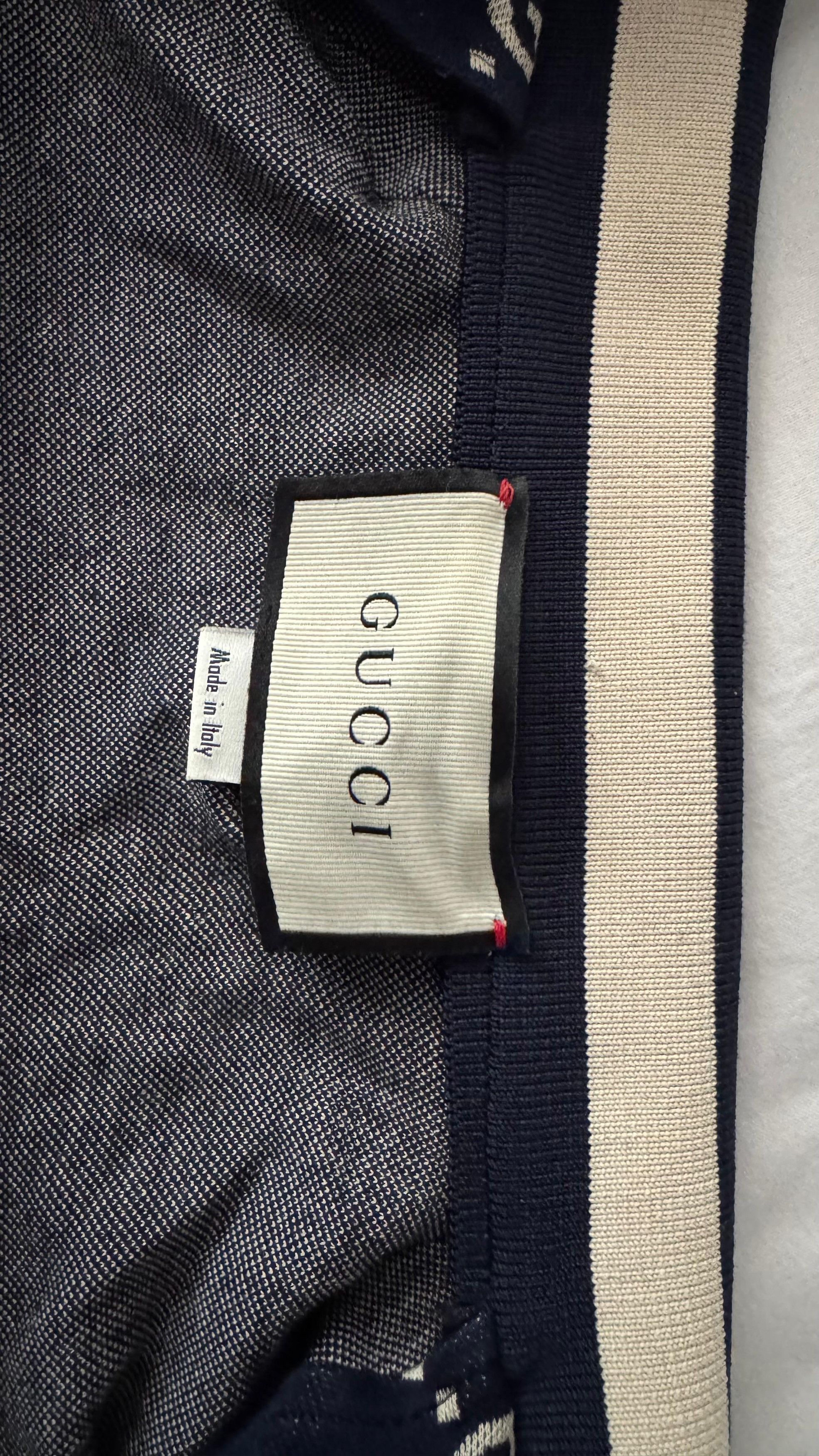 Gucci Gucci Jacquard GG Track Jacket Size US M / EU 48-50 / 2 - 14 Thumbnail