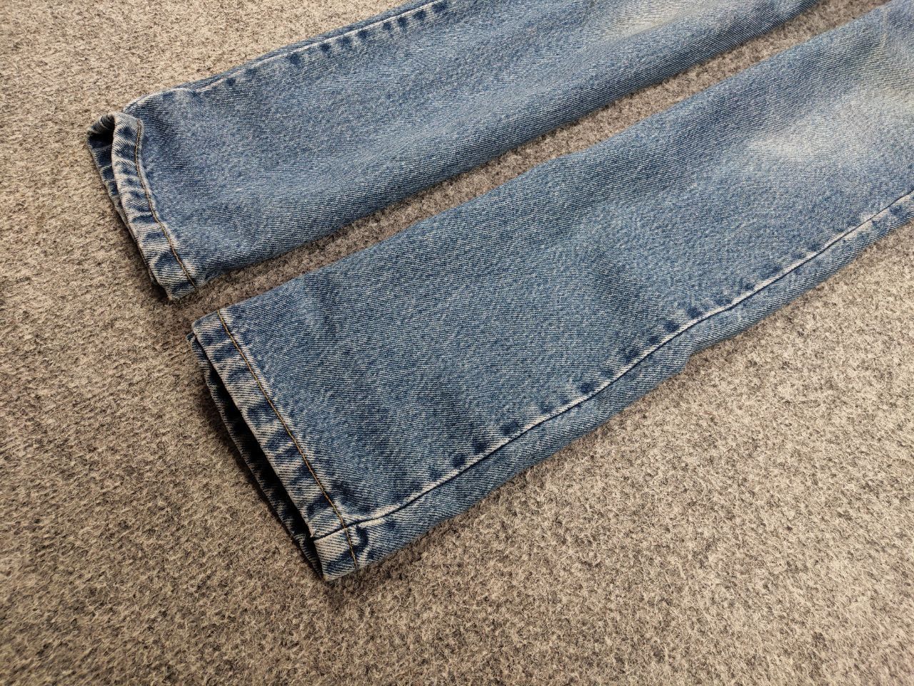 Levi's Vintage 80's Levis 501 Distressed Denim Jeans made in USa Size US 30 / EU 46 - 6 Thumbnail
