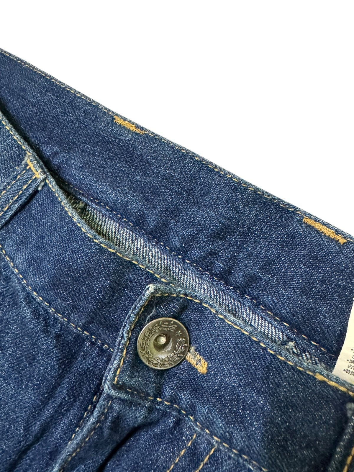 Japanese Brand Vintage Crotch Jeans Washed Detailing Cdg Inspired Size US 30 / EU 46 - 6 Thumbnail