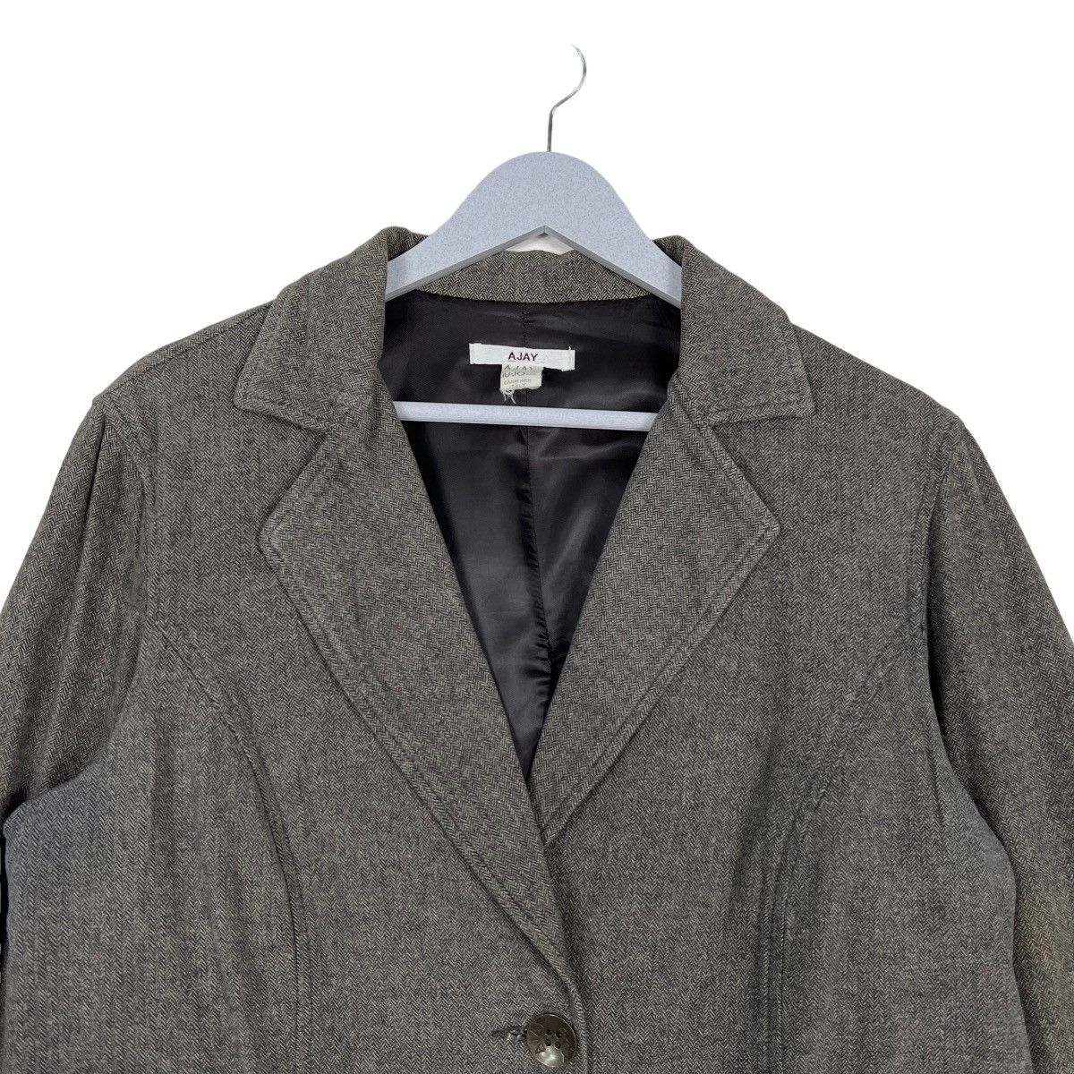 Italia Independent 🔥 VINTAGE AJAY ITALIAN LUXURY BRAND JACKET MADE IN ITALY Size L / US 10 / IT 46 - 3 Thumbnail