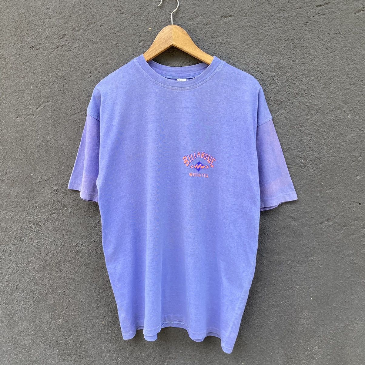 Vintage Thrashed Faded Vintage 80s Billabong Wetsuits ERD GRUNGE TEE Size US L / EU 52-54 / 3 - 3 Thumbnail