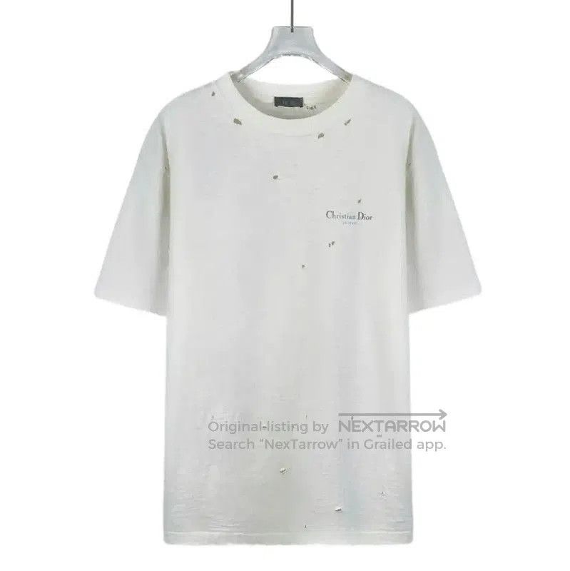 Dior Dior White Cotton Men's T-Shirt M Size . Size US M / EU 48-50 / 2 - 1 Thumbnail
