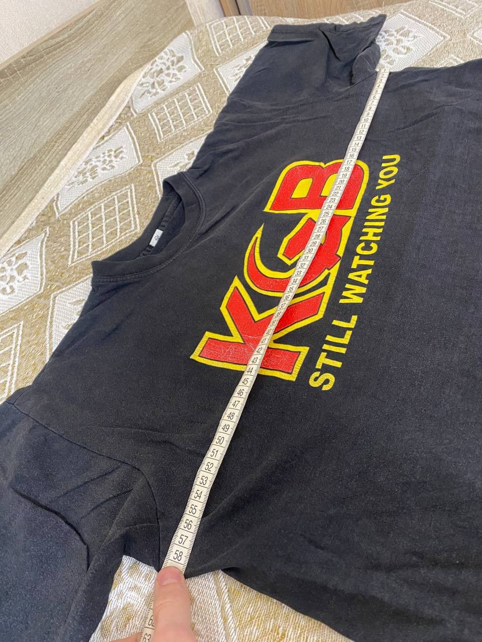 Japanese Brand 🔥 KGB Still Watching You Vintage Rare T Shirt Horror Police Size US M / EU 48-50 / 2 - 13 Thumbnail