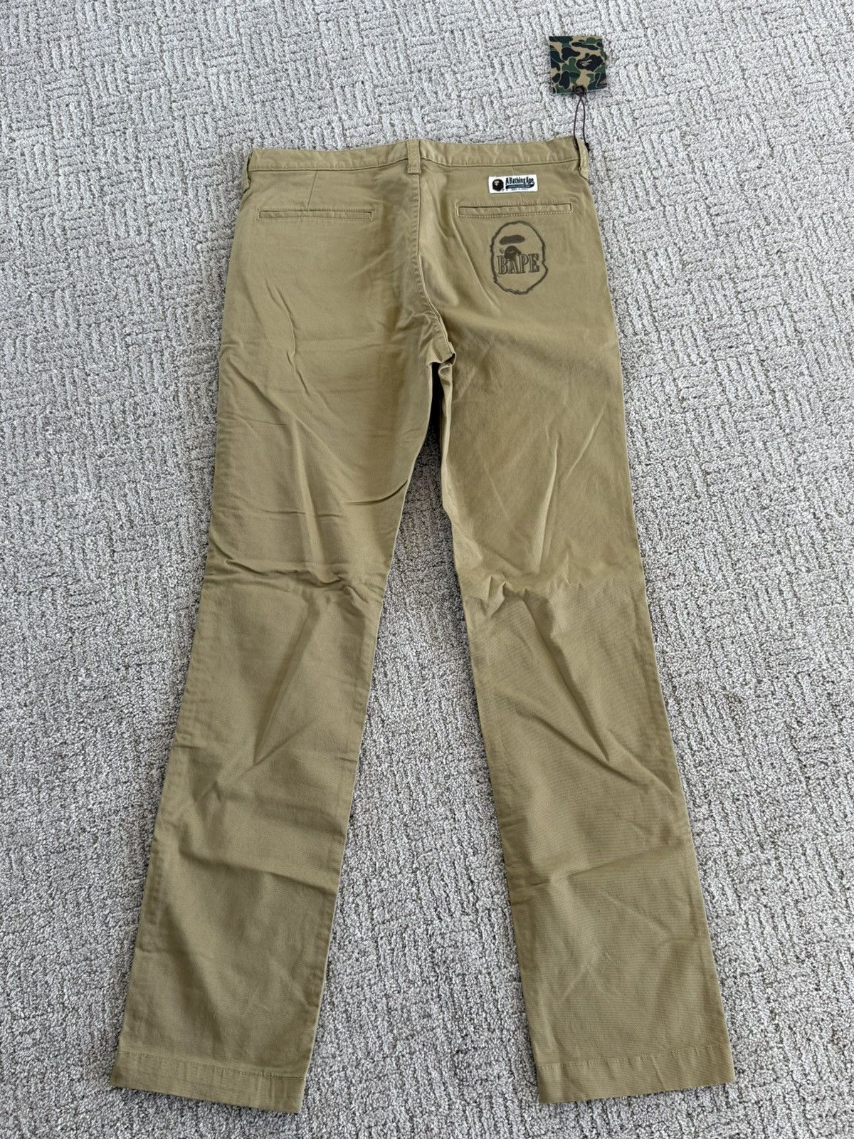 Bape Bape khaki Pants Size US 32 / EU 48 - 1 Thumbnail