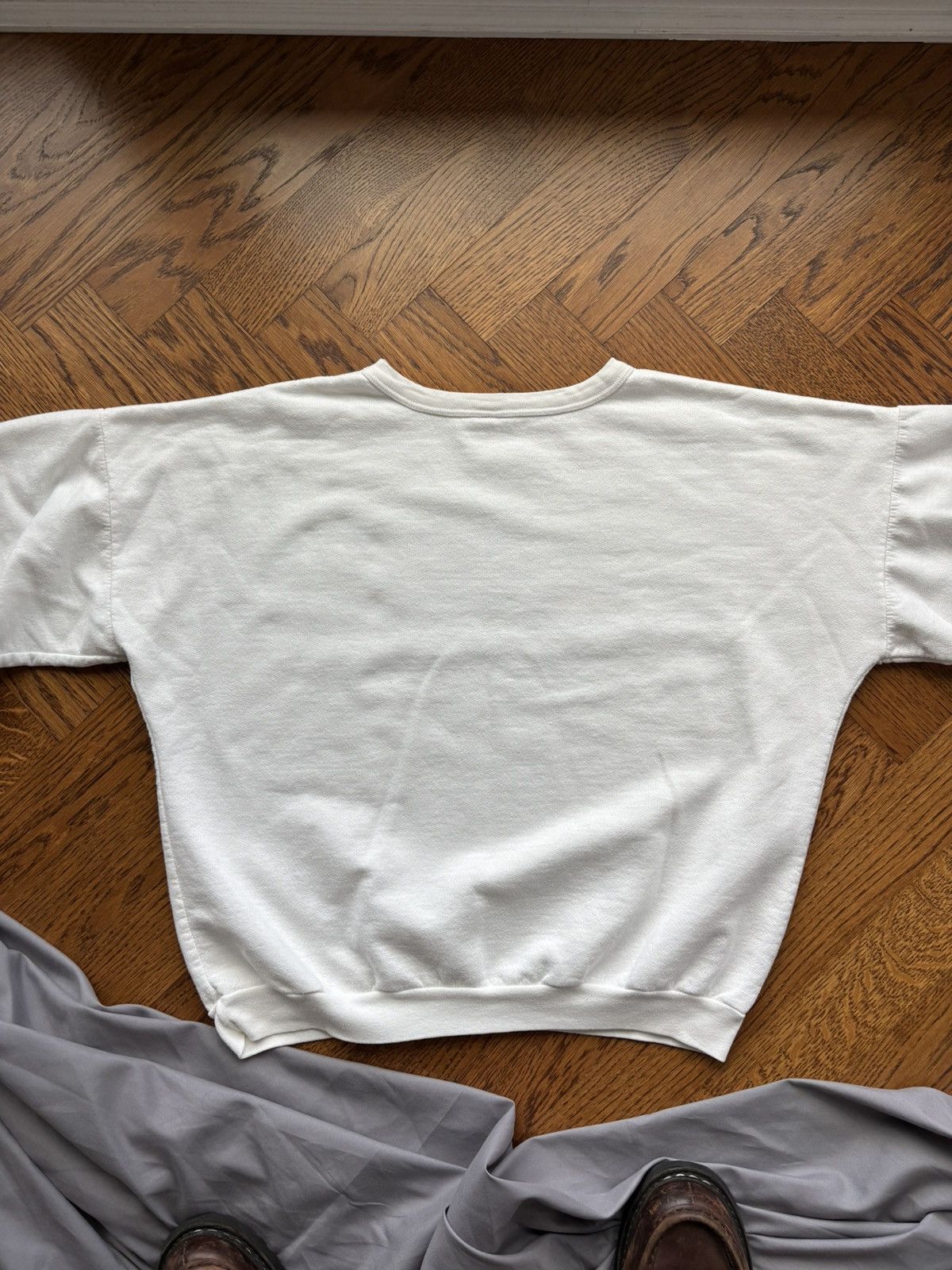 Vintage 1980s Late Nights with David Letterman Vintage Raglan Crewne Size US S / EU 44-46 / 1 - 6 Thumbnail