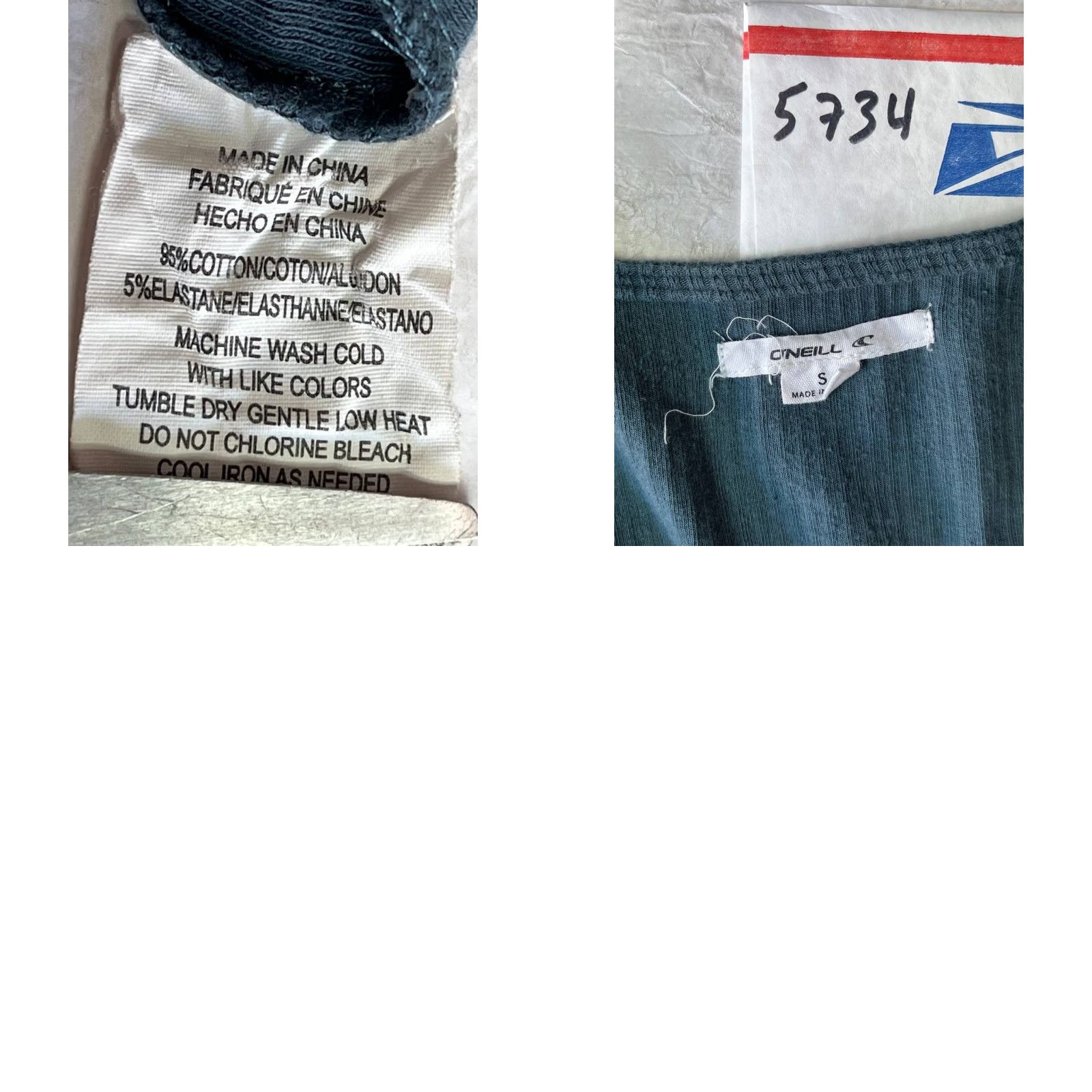 O'Neill O'Neill Blouse Shirt Women V-Neck Long Sleeve Green S Casual Shirt Size S / US 4 / IT 40 - 8 Thumbnail