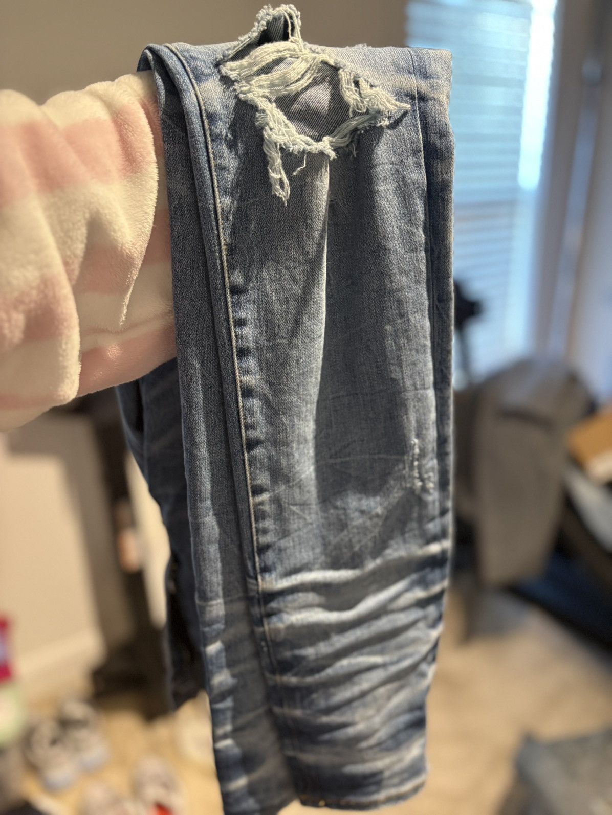 Amiri Amiri distressed jeans Size US 32 / EU 48 - 8 Thumbnail