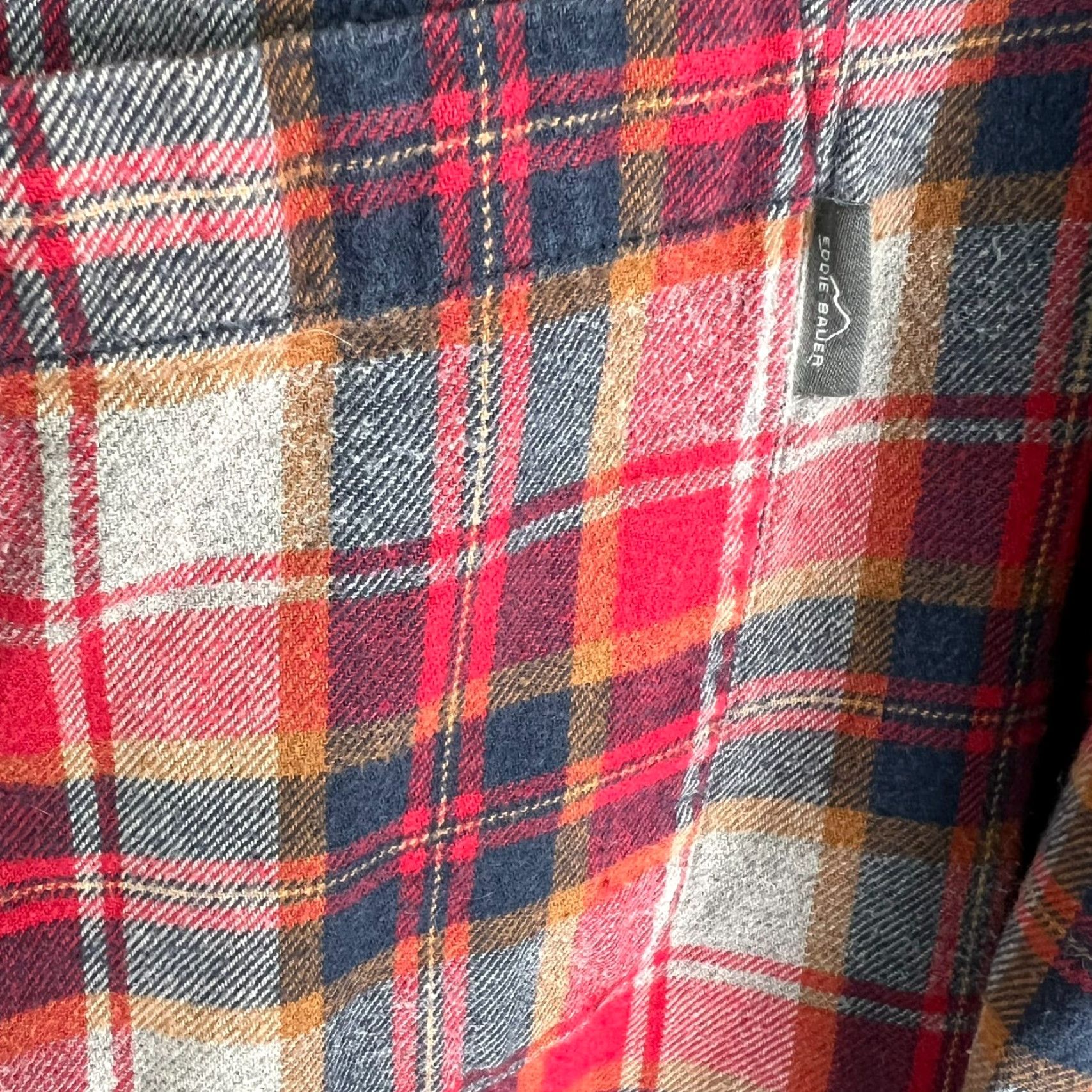 Eddie Bauer Eddie Bauer Flannel Shirt Mens 2XL Red Plaid Long Sleeve Casual Outdoor Size US XXL / EU 58 / 5 - 5 Thumbnail