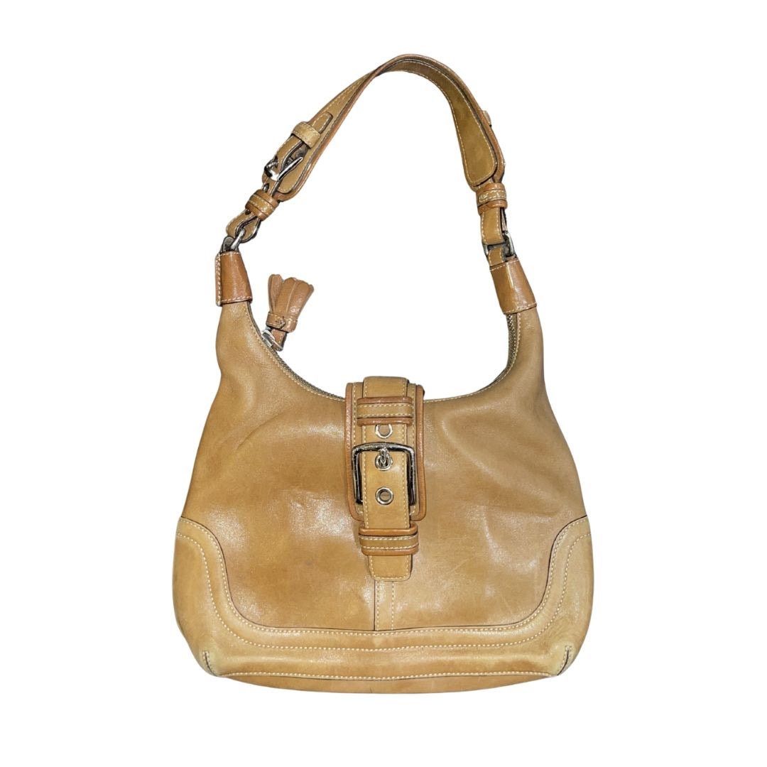 Coach Hamptons Soho Hobo Leather Shoulder Bag Y2K 2000's Vintage Size ONE SIZE - 1 Thumbnail