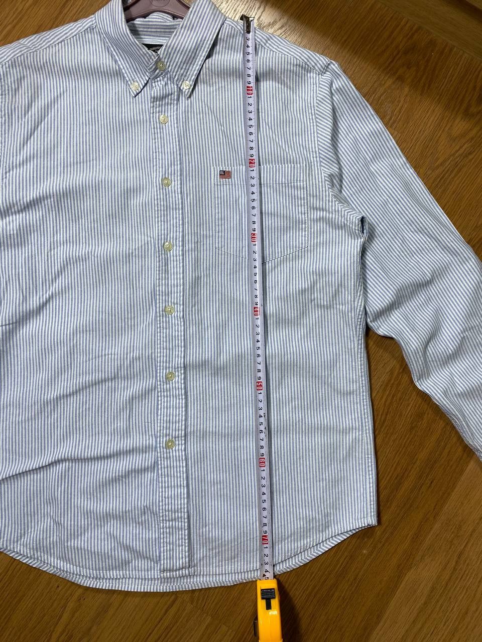 Polo Ralph Lauren × Ralph Lauren × Vintage Polo Ralph Lauren Vintage Mens Long Sleeve Striped Shirt Size US M / EU 48-50 / 2 - 4 Thumbnail
