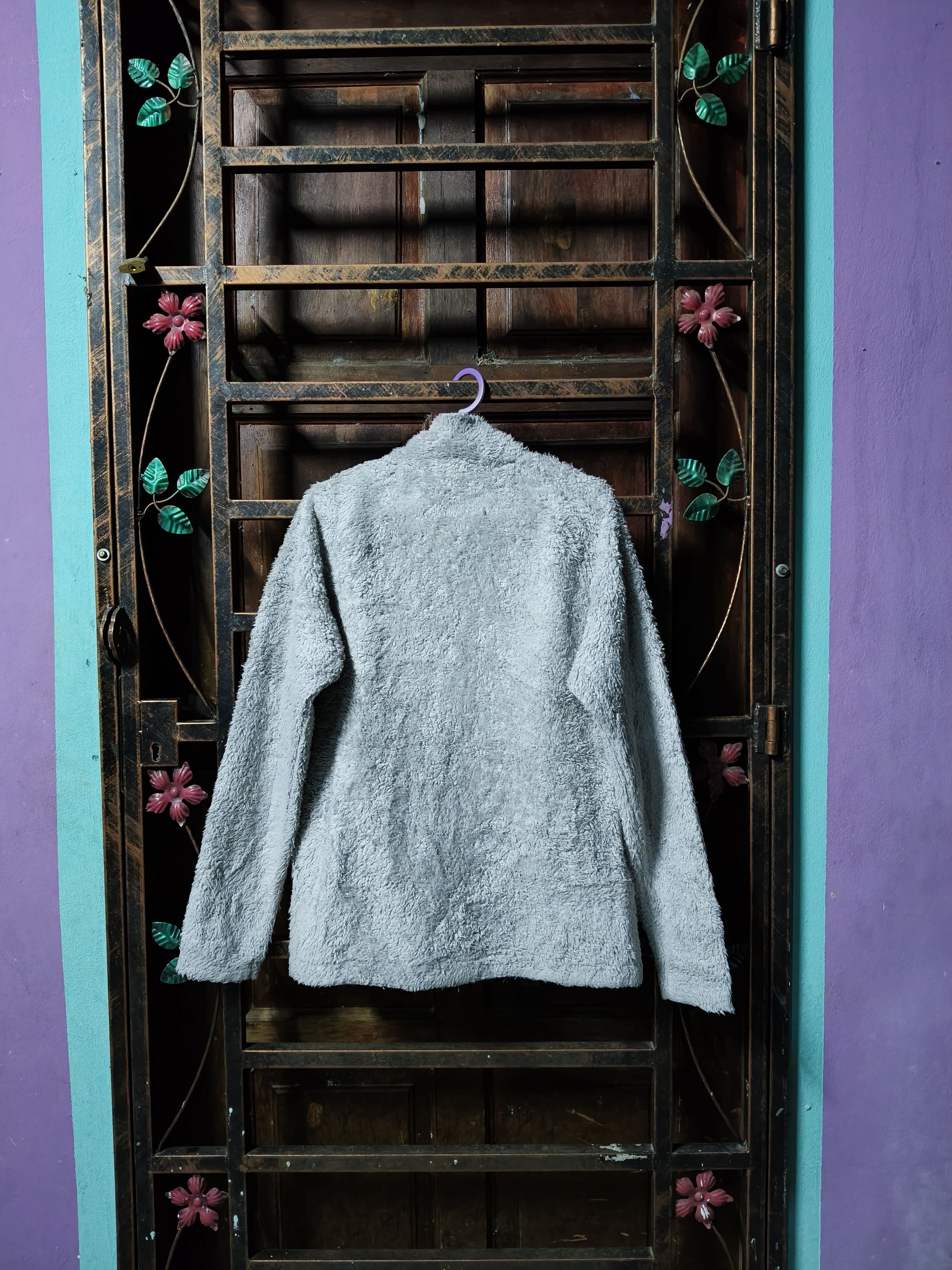 Japanese Brand Alpine Design Sherpa Fleece Jacket Size L / US 10 / IT 46 - 2 Thumbnail