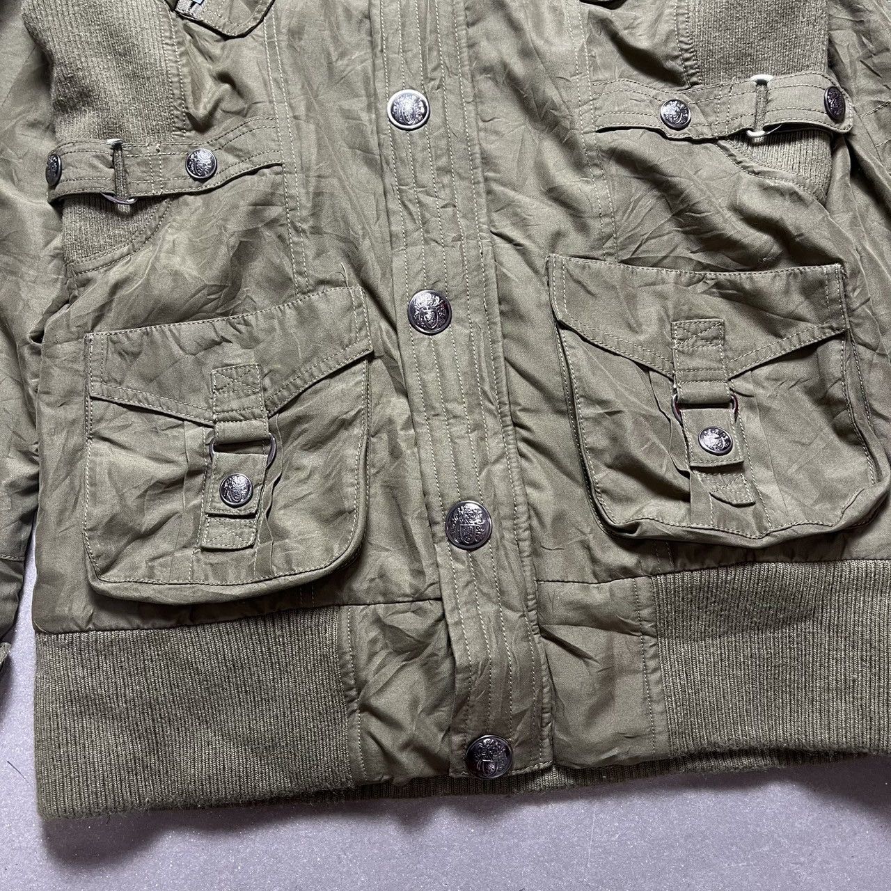 If Six Was Nine × Japanese Brand × Le Grande Bleu (L.G.B.) Japanese Brand Military Style Jacket fur Hoodie Size US M / EU 48-50 / 2 - 9 Thumbnail